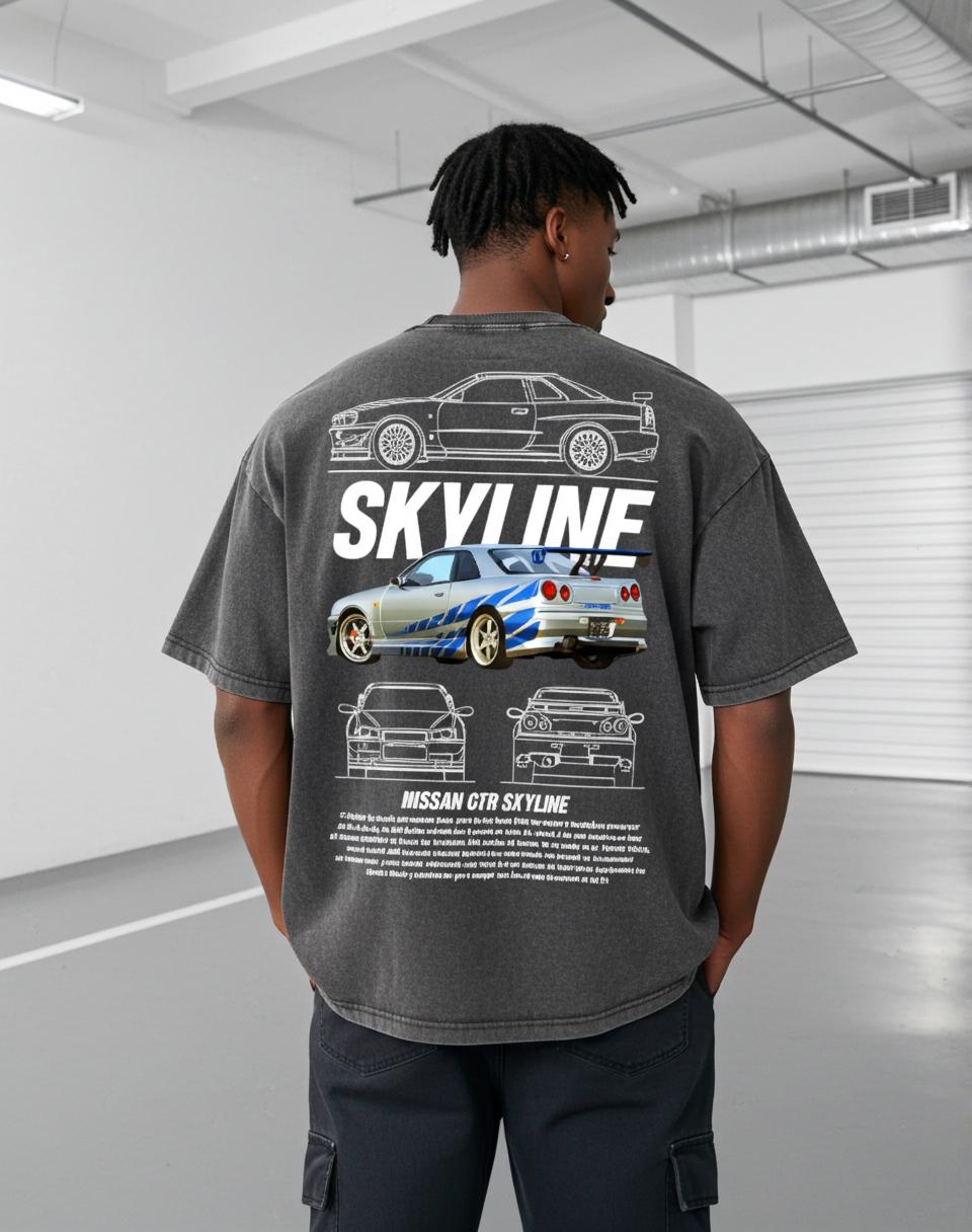 Sopula Jeff Gordon 24 Skull Racing Graphic T-Shirt Product Image