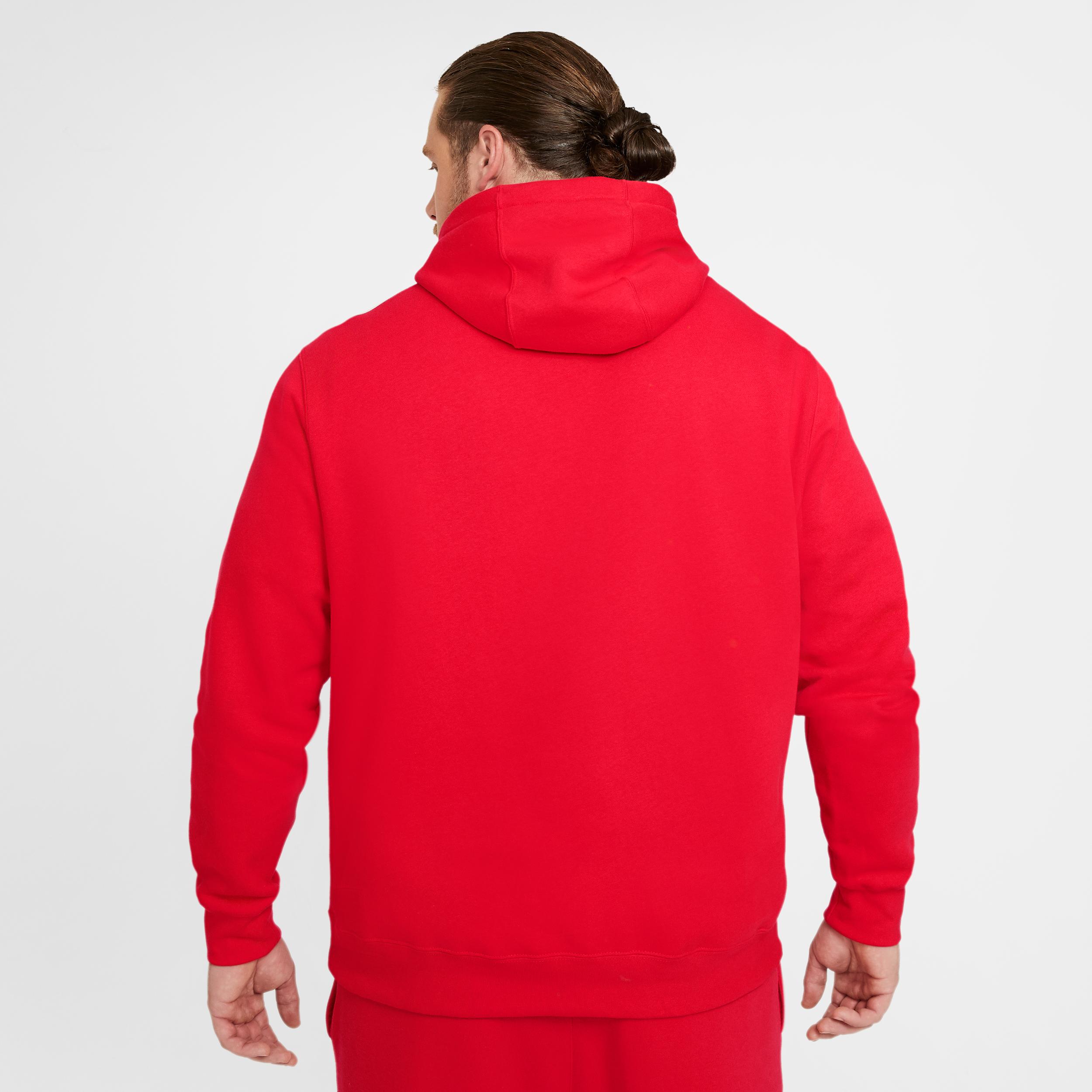 Mens Nike Sportswear Club Fleece Pullover Hoodie | BV2654-100 Product Image