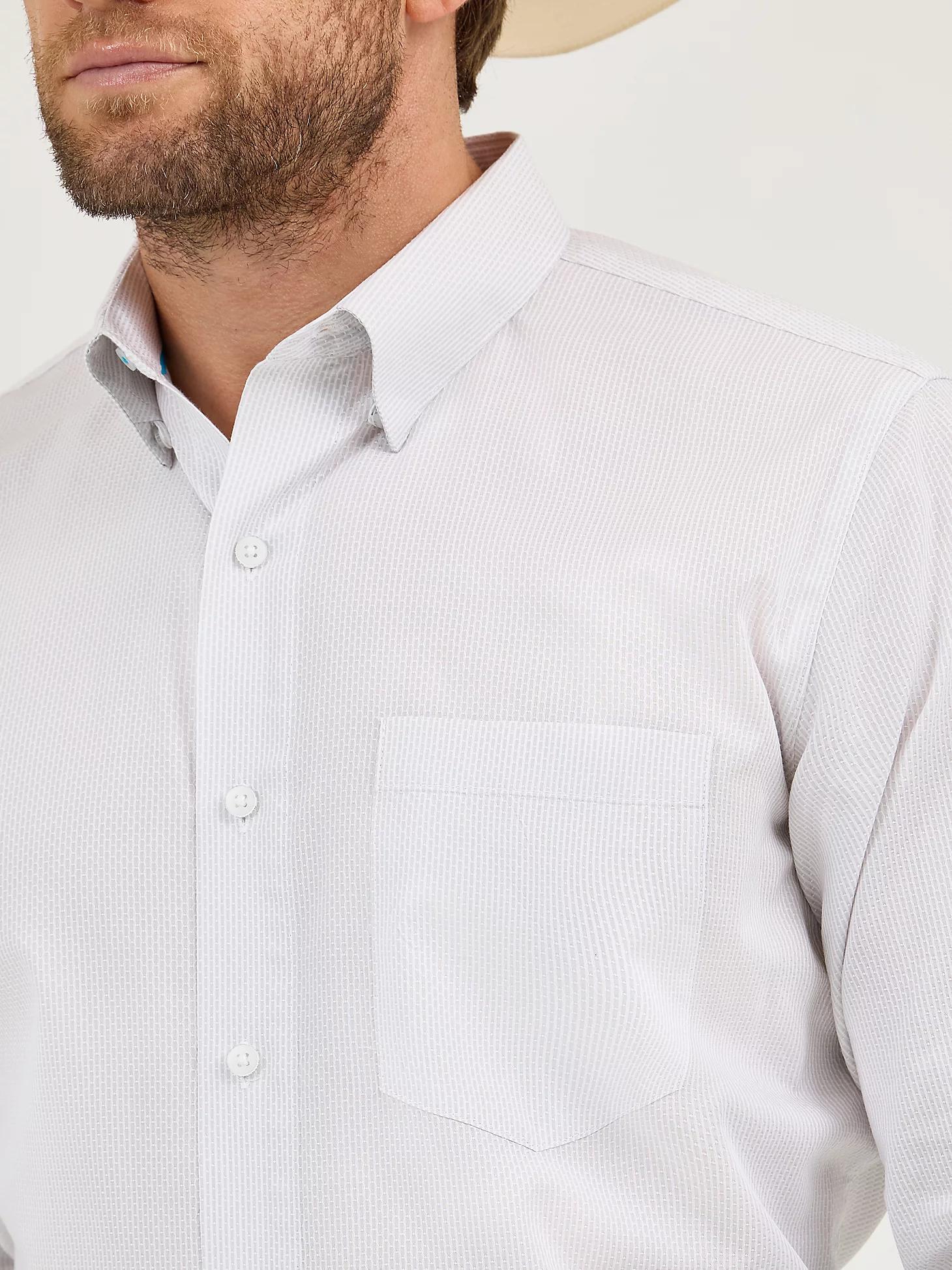 Men's Cody Johnson One Pocket Button Down Shirt in Ceramic Print Product Image