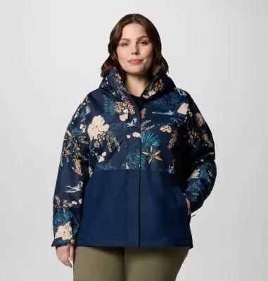 Columbia Women's Hikebound Printed Jacket - Plus Size- Product Image