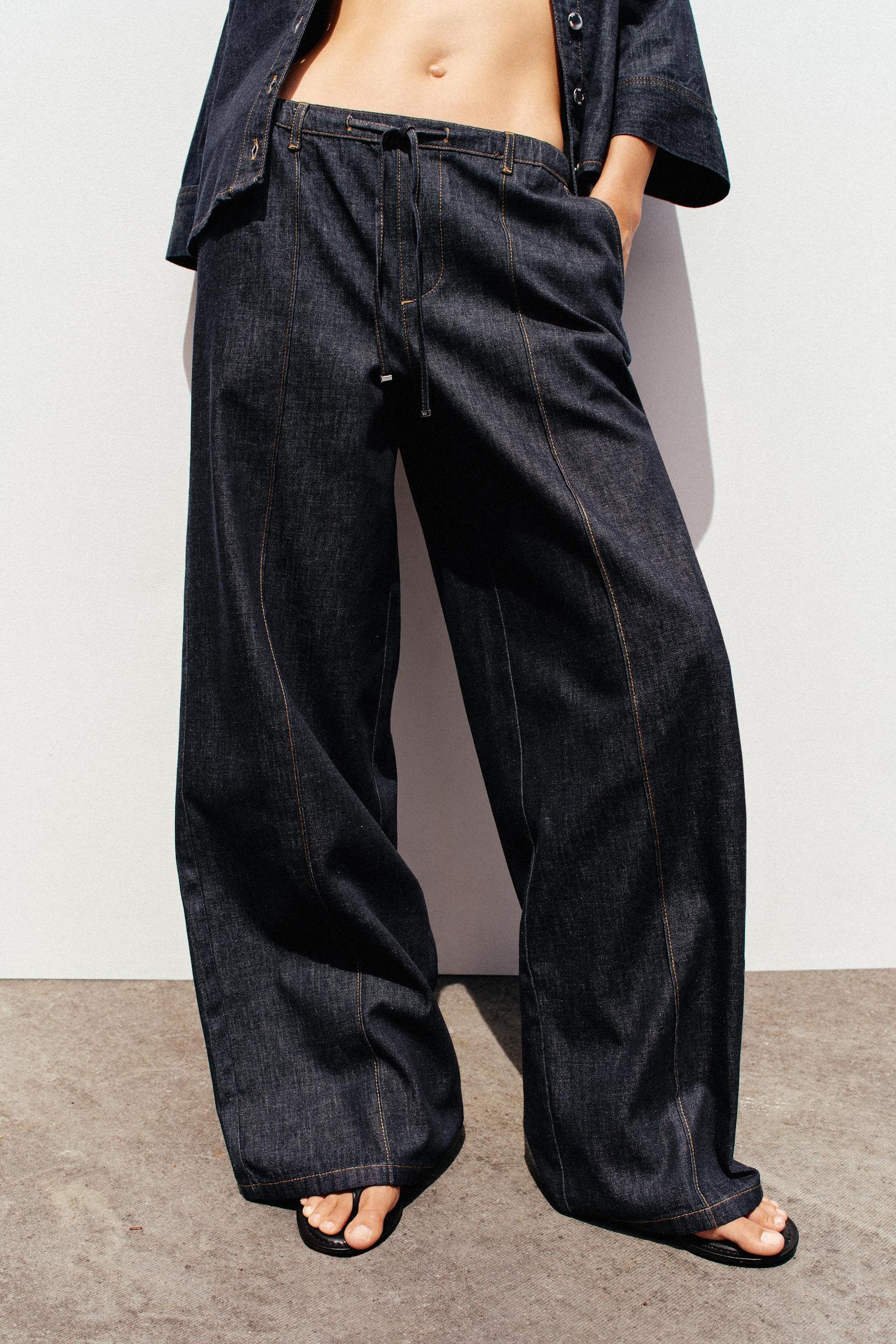 Z1975 HIGH RISE WIDE LEG JOGGER JEANS Product Image