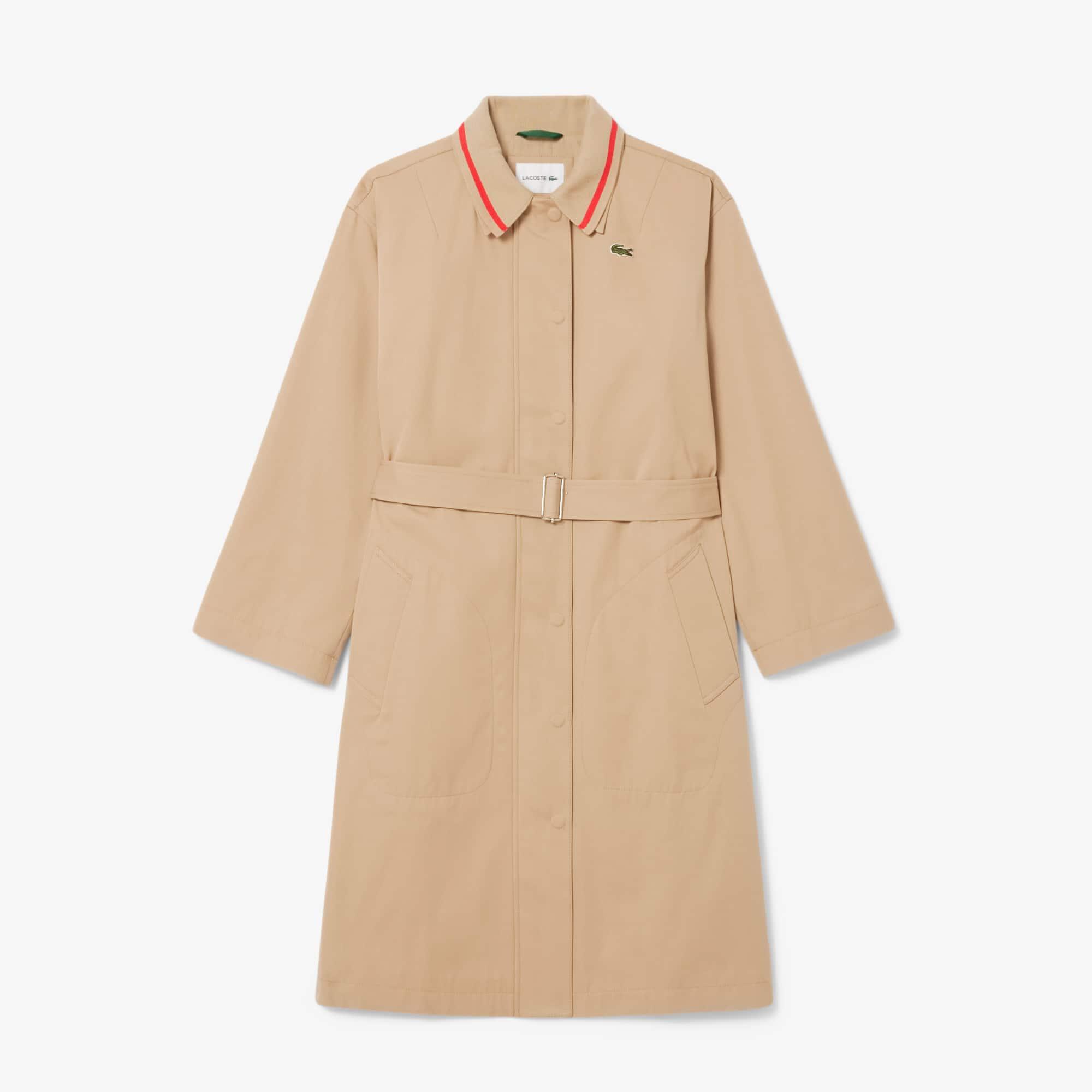 Twill Polo Collar Car Coat Product Image