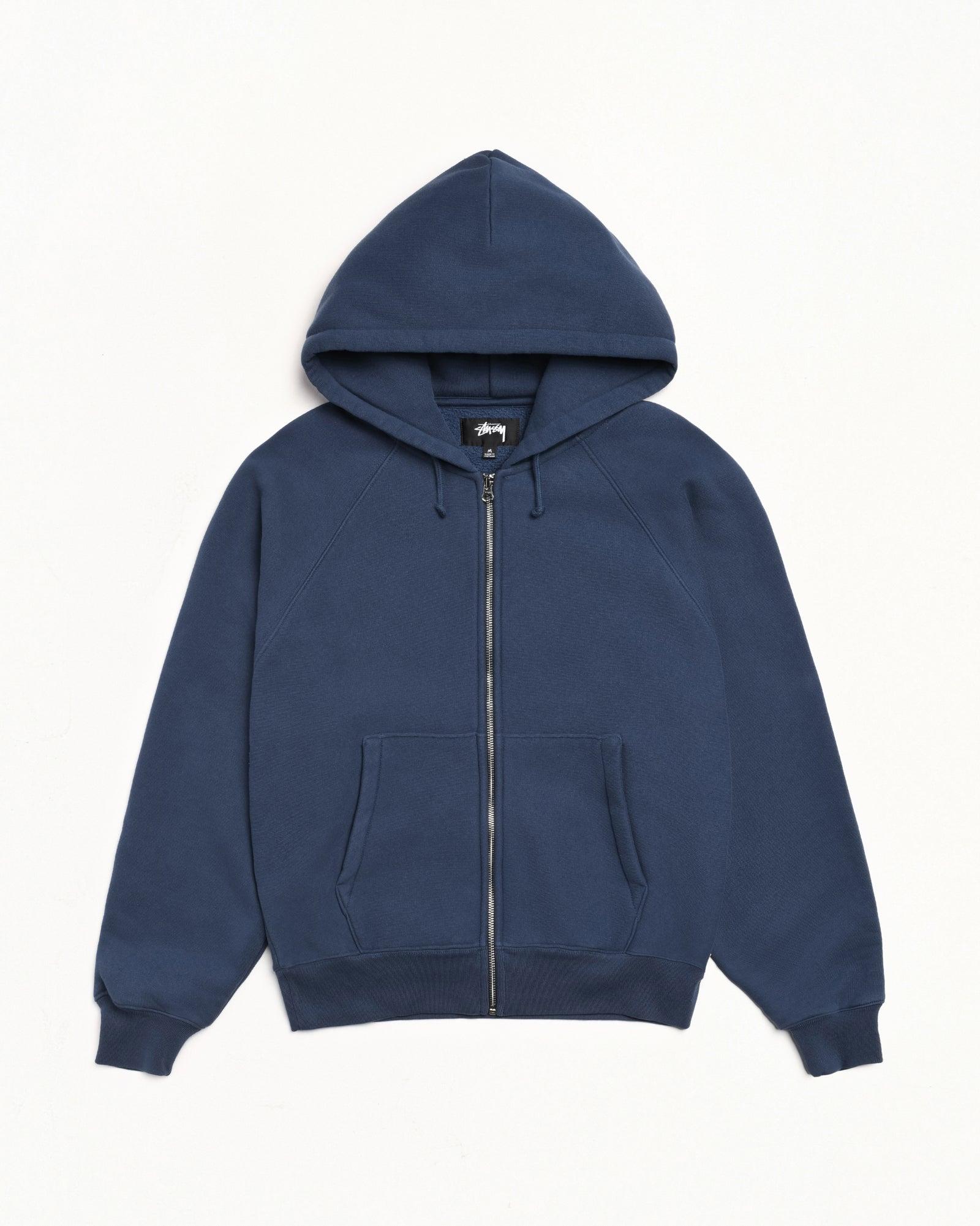 BASIC STÜSSY ZIP HOODIE Male Product Image