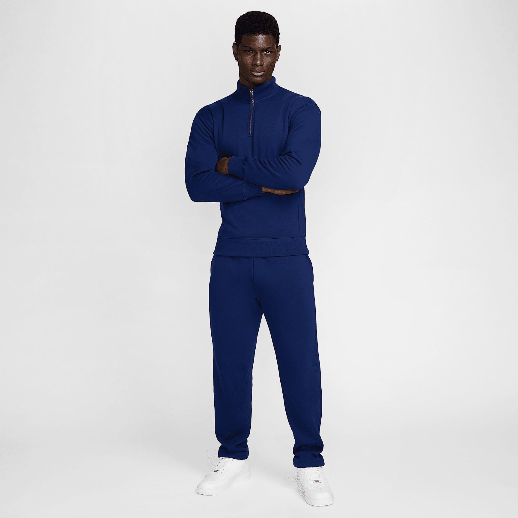 Nike Mens Wool Classics Open-Hem Fleece Pants | FV5715-901 Product Image