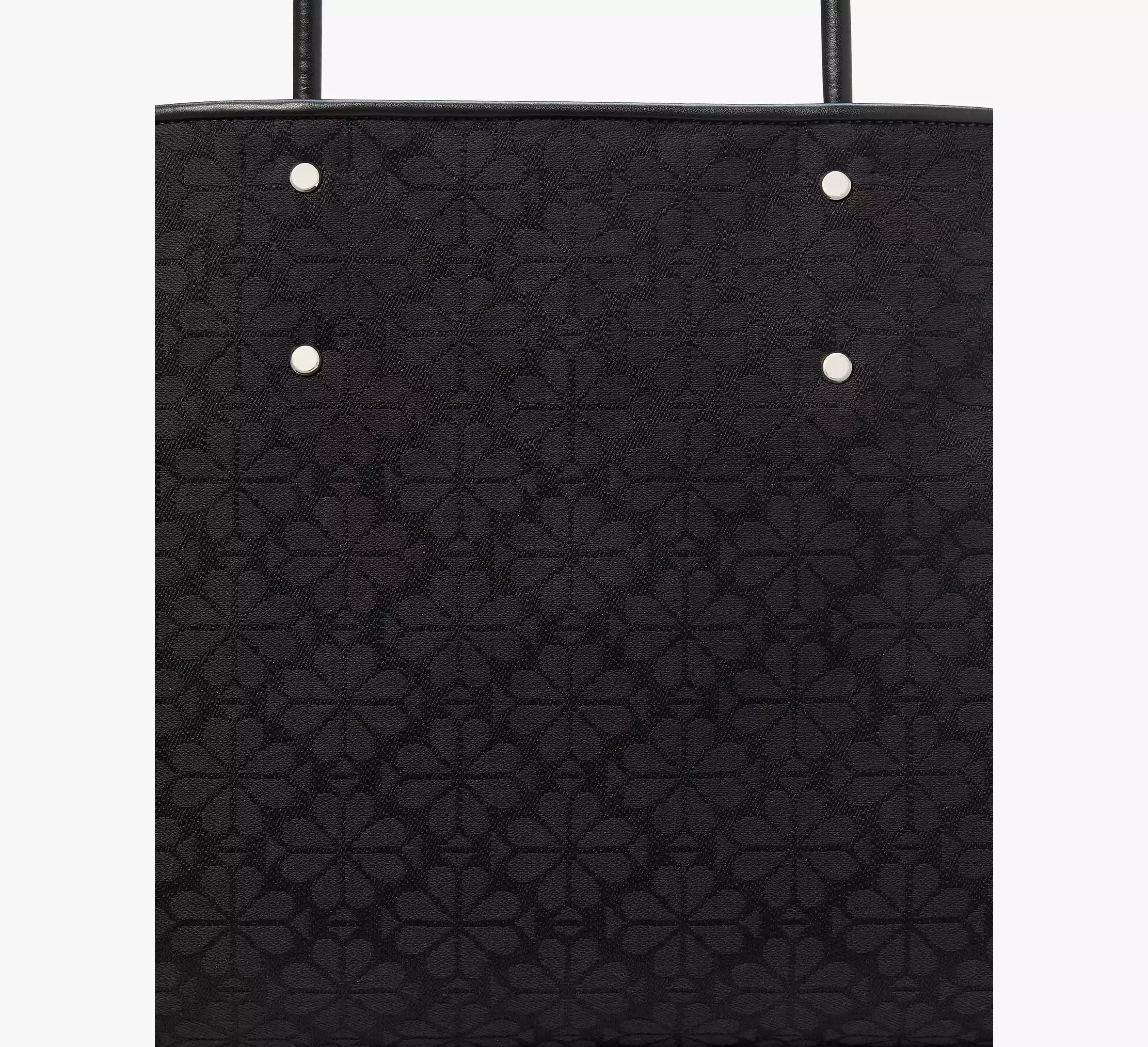 Spade Flower Jacquard Large Everything Tote Product Image