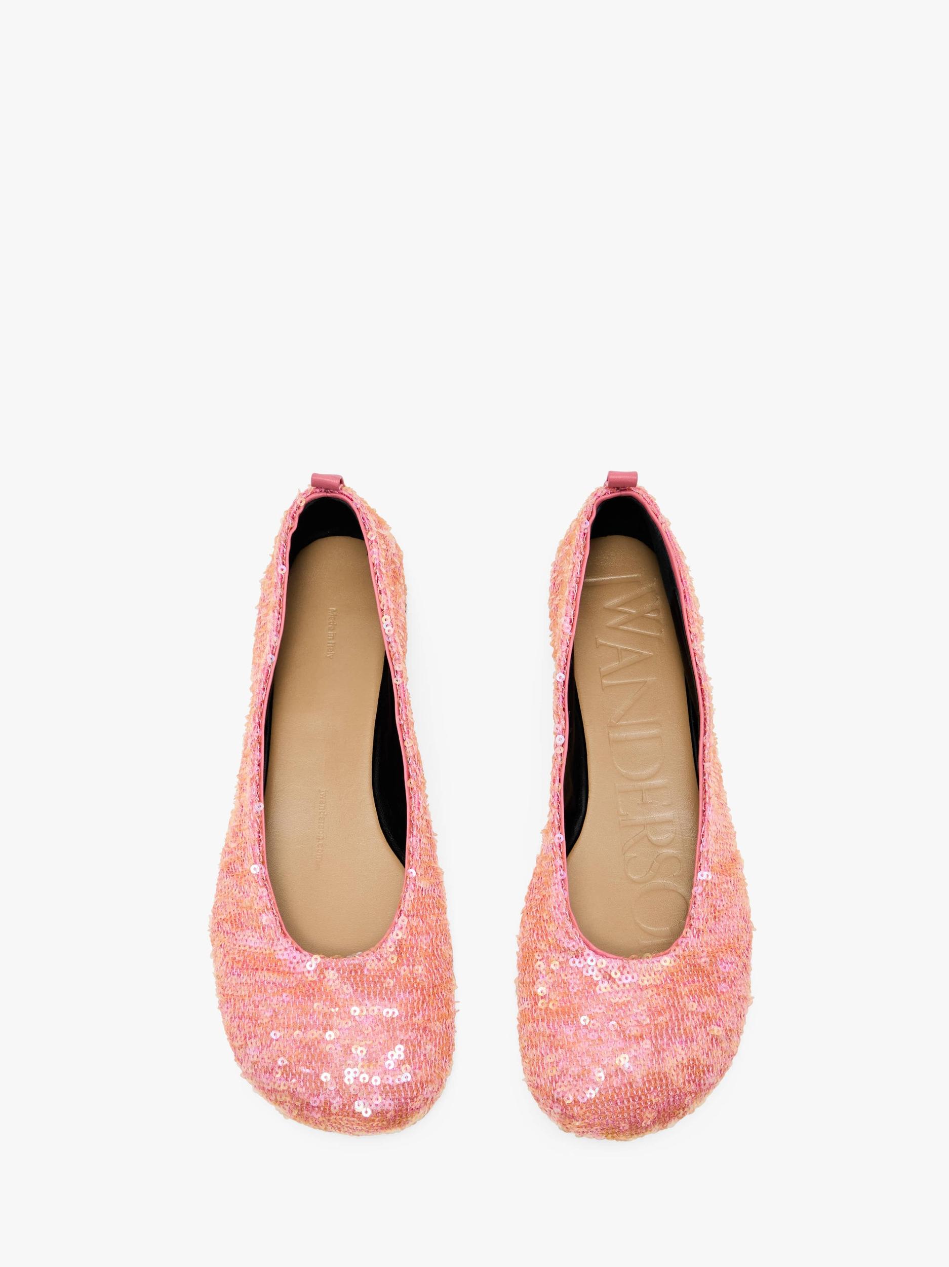BALLERINAS WITH ALL-OVER SEQUIN Product Image