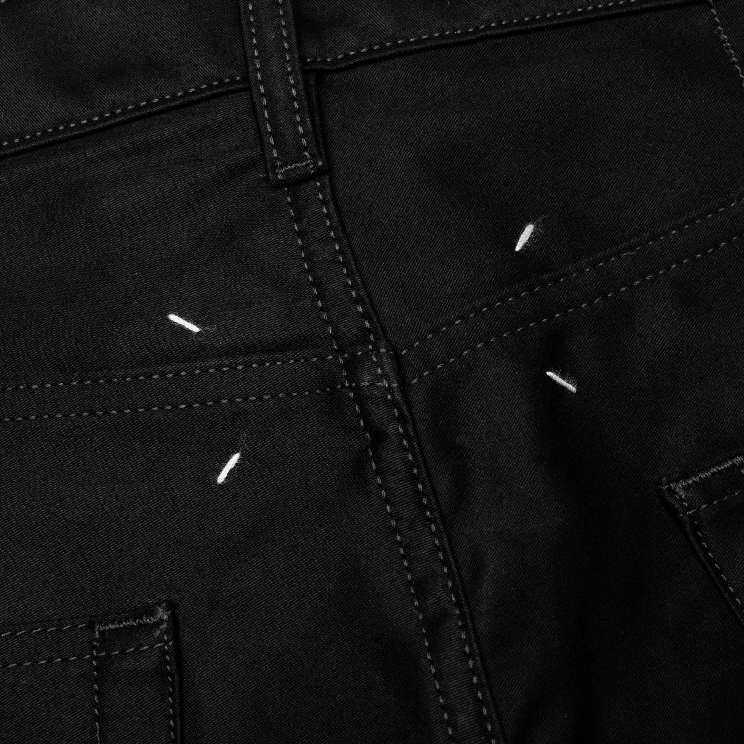 Pants 5 Pockets - Black Male Product Image
