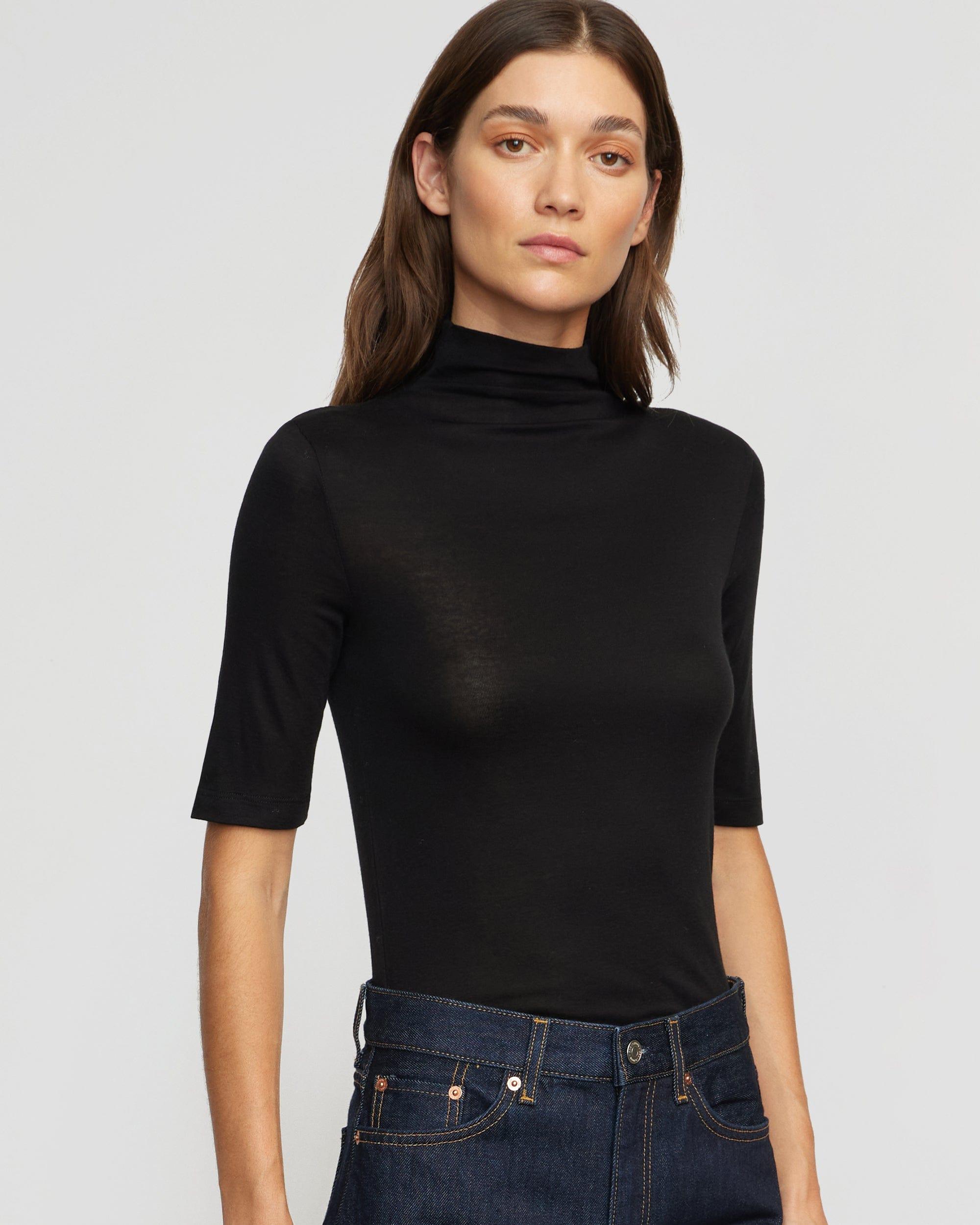 Gina Tencel-Wool Semi-Sheer Tee Product Image