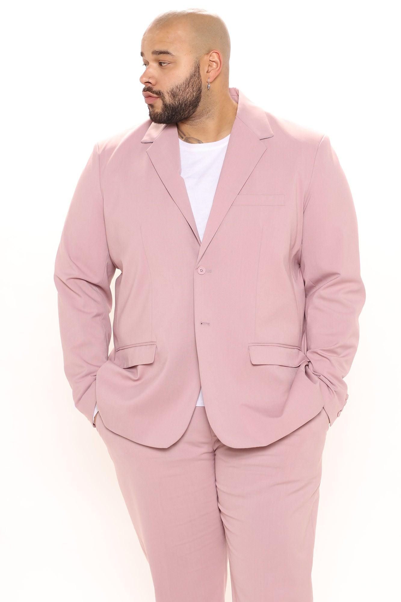 The Modern Stretch Suit Jacket - Mauve Product Image