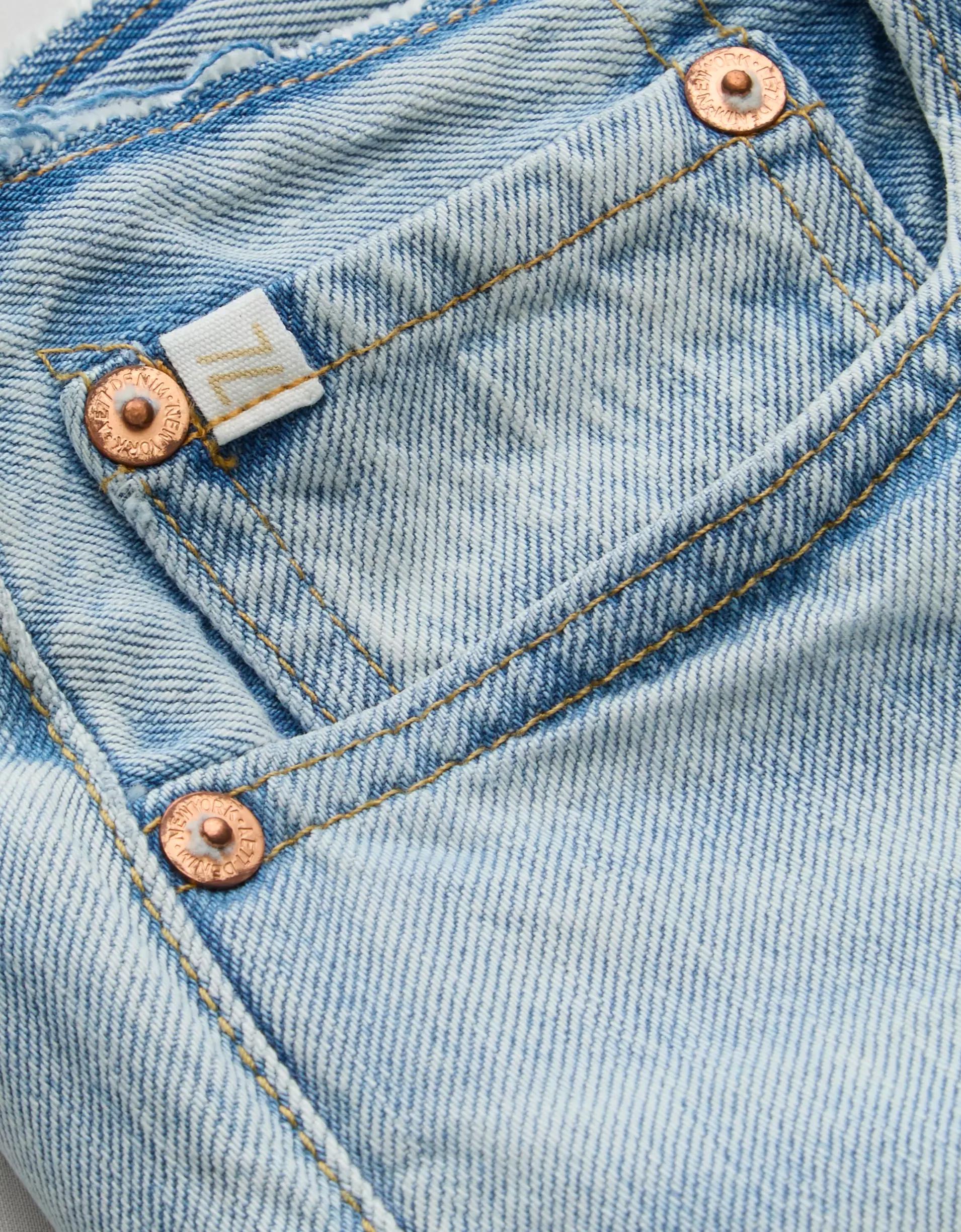 AE77 Premium Classic Long Denim Short Product Image