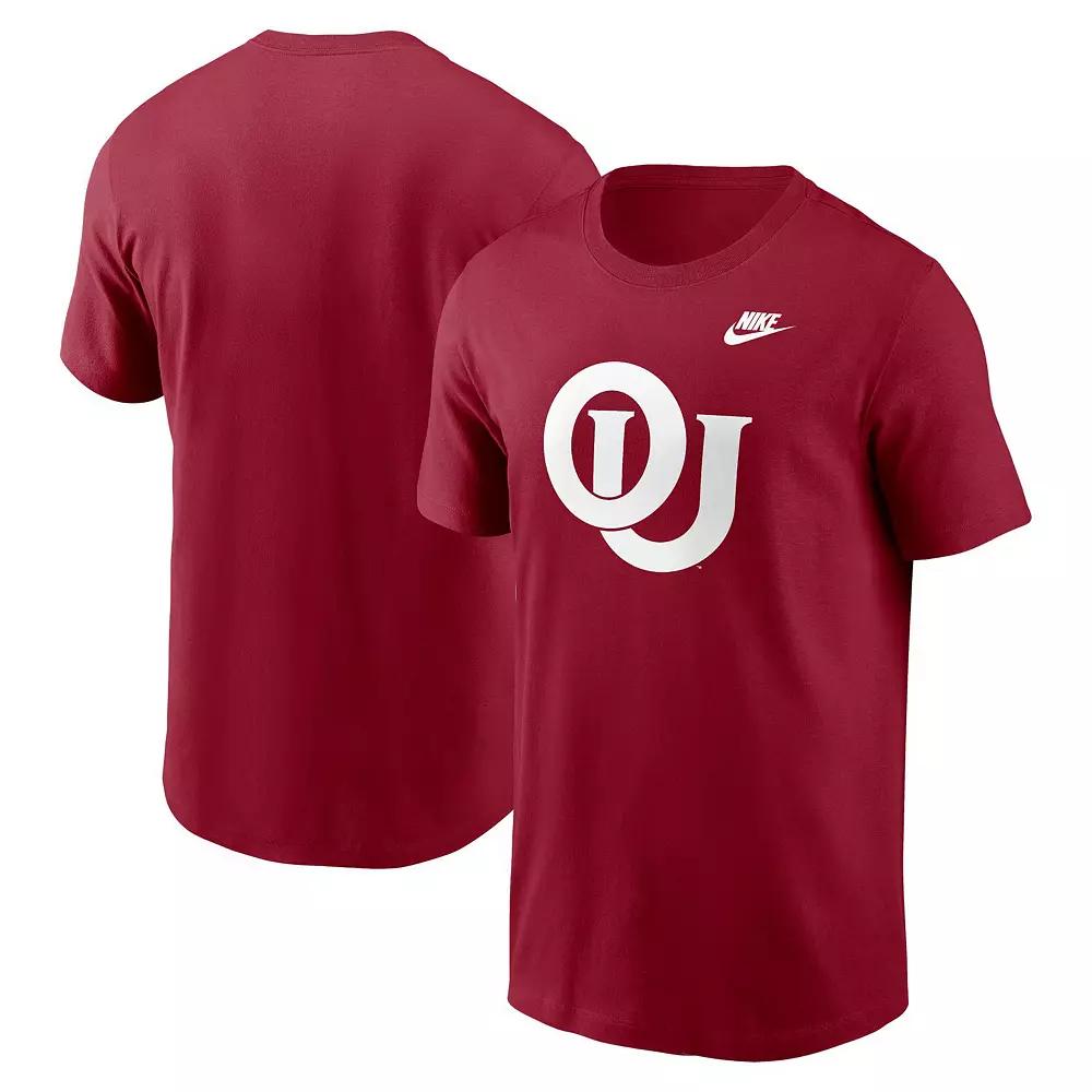 Men's Nike Crimson Oklahoma Sooners Legacy Alternate Logo T-Shirt,  Product Image