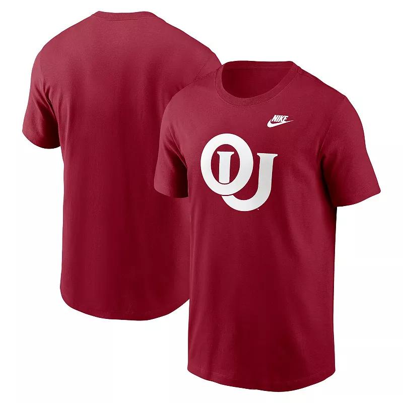 Men's Nike Crimson Oklahoma Sooners Legacy Alternate Logo T-Shirt,  Product Image