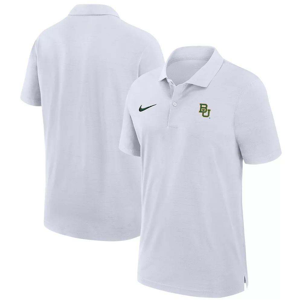 Men's Nike White Baylor Bears Performance Polo, Size: XXL, Bay White Product Image