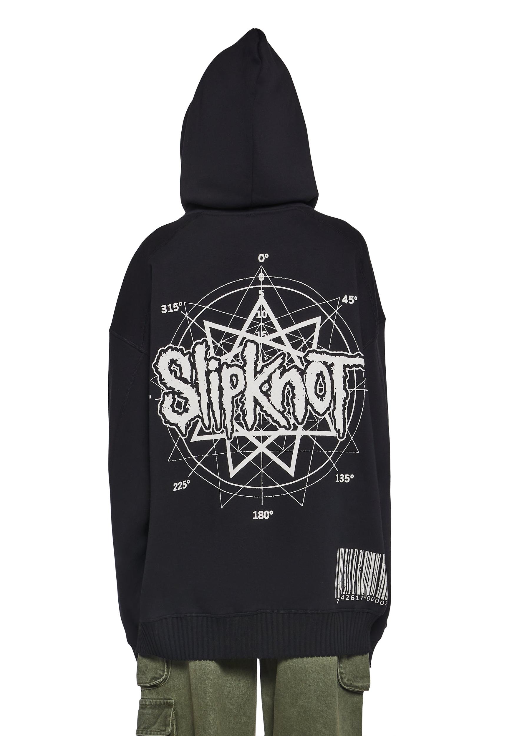 Dolls Kill x Slipknot Mummy Graphic Hoodie - Black Product Image