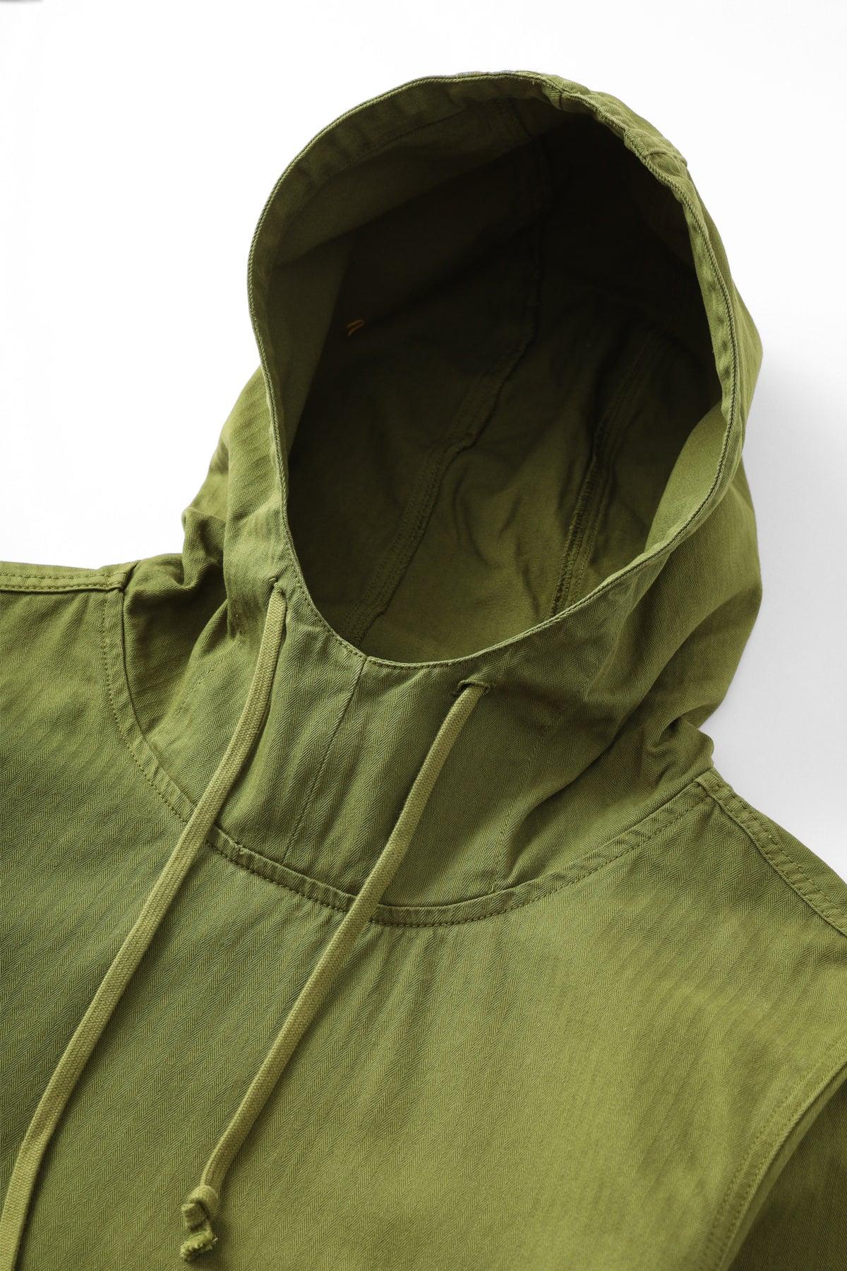 Herringbone Market Smock - Pesto Product Image