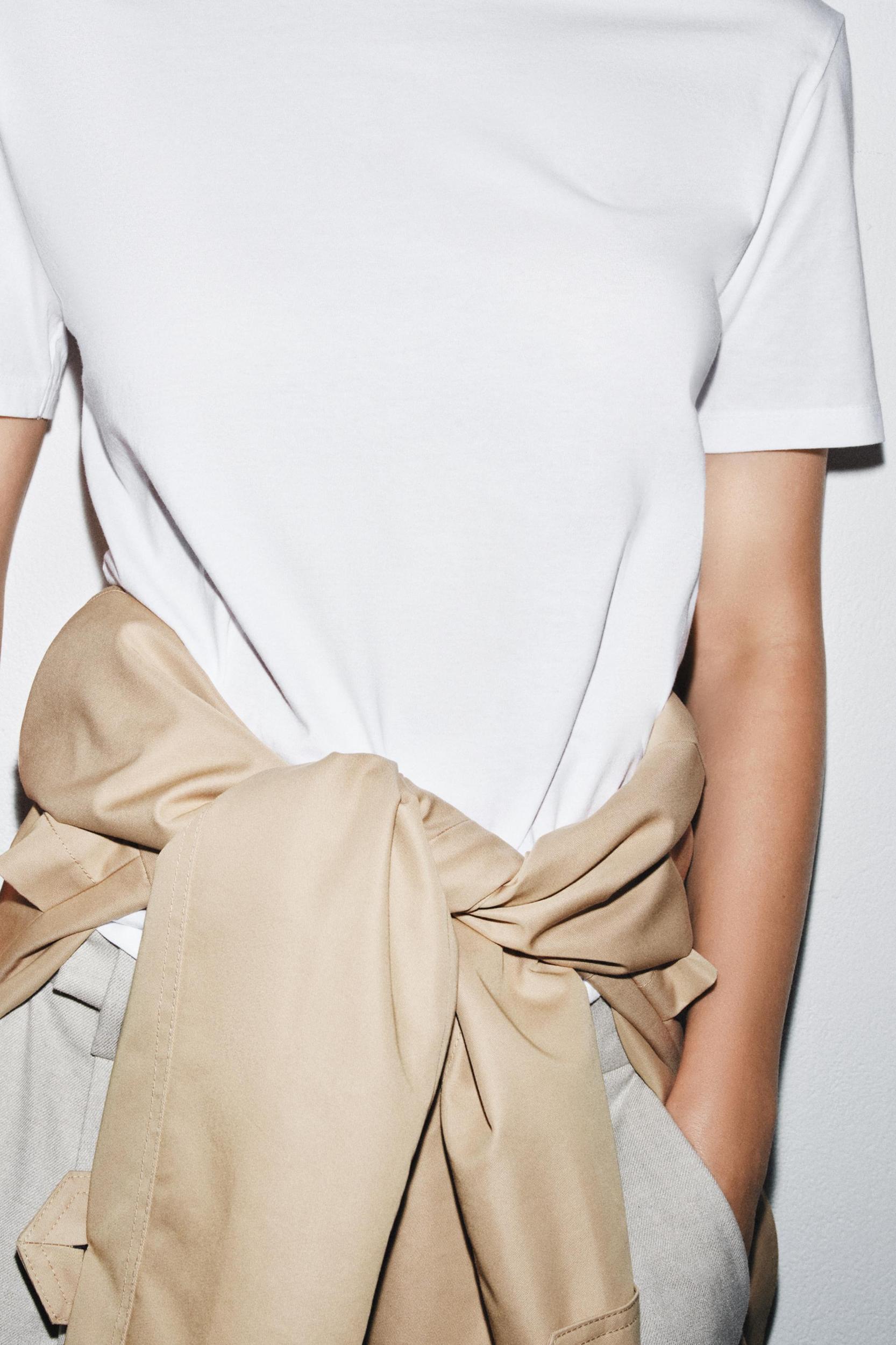 MERCERIZED COTTON T-SHIRT Product Image