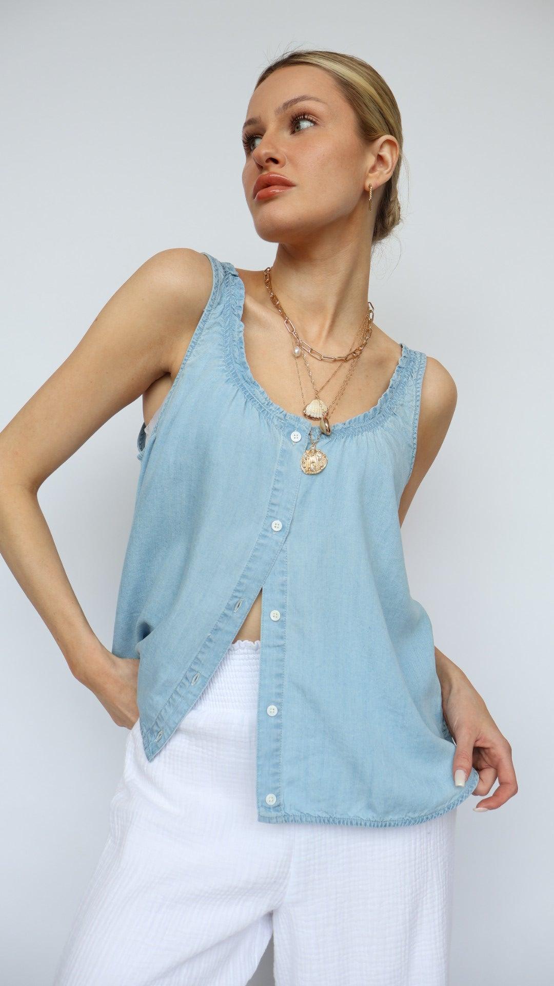 Rae Detailed Tank Top Product Image