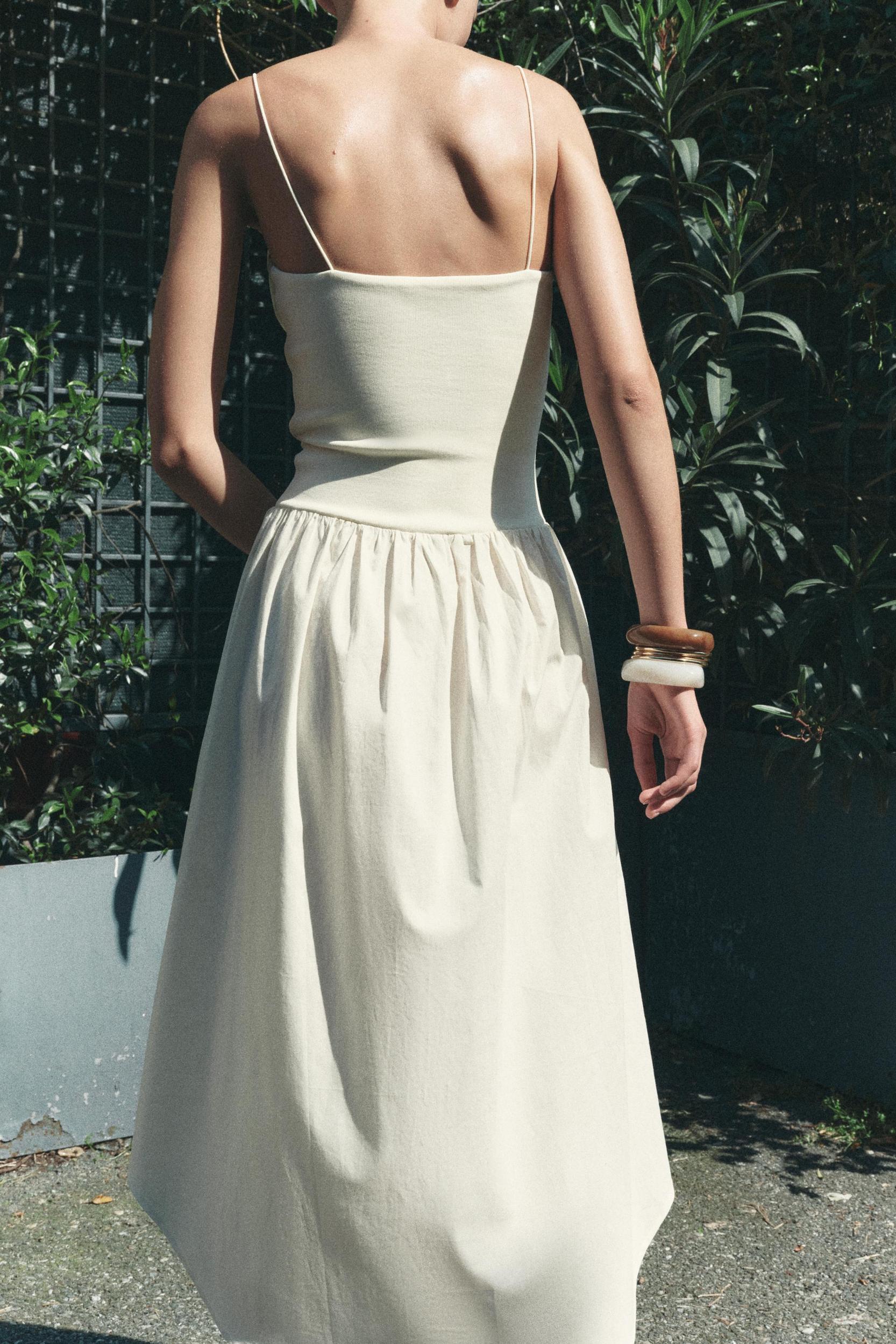 CUT OUT COMBINATION DRESS Product Image