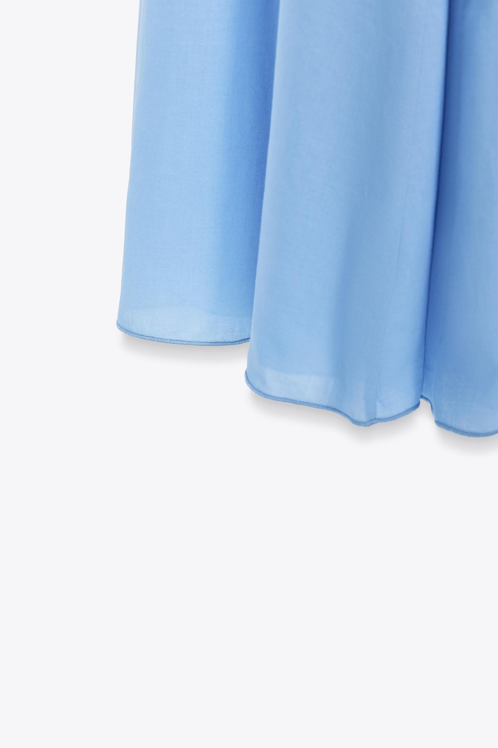 ZW COLLECTION FLARED COTTON SKIRT Product Image