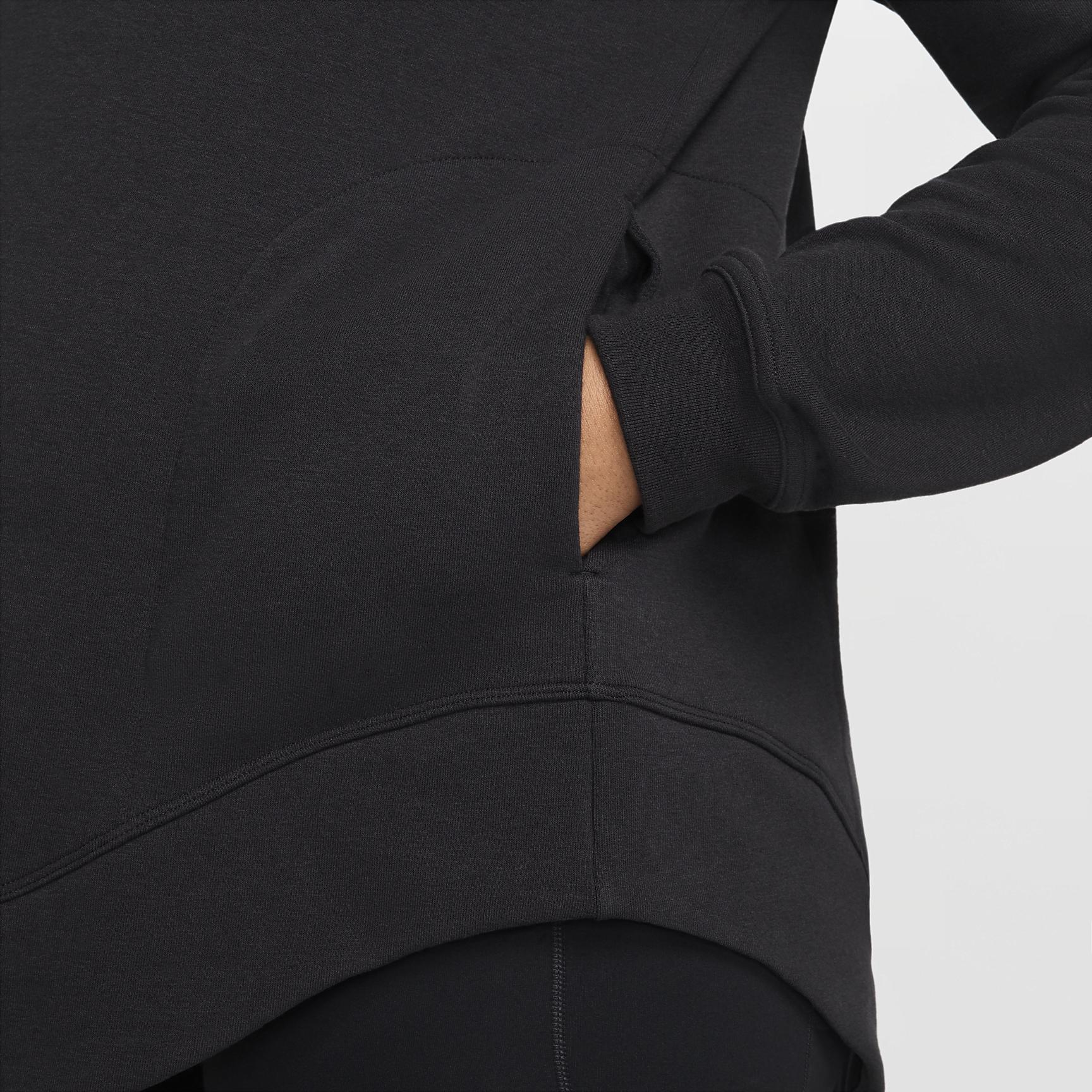 Nike Womens (M) One Reversible French Terry Pullover Top (Maternity) | FZ0452-010 Product Image