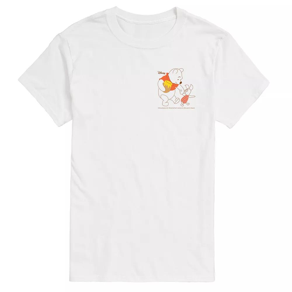 Disney's Winnie the Pooh Big & Tall Pooh Piglet Graphic Tee, Men's,  Product Image