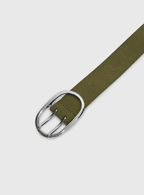 Good On You Belt Olive Product Image