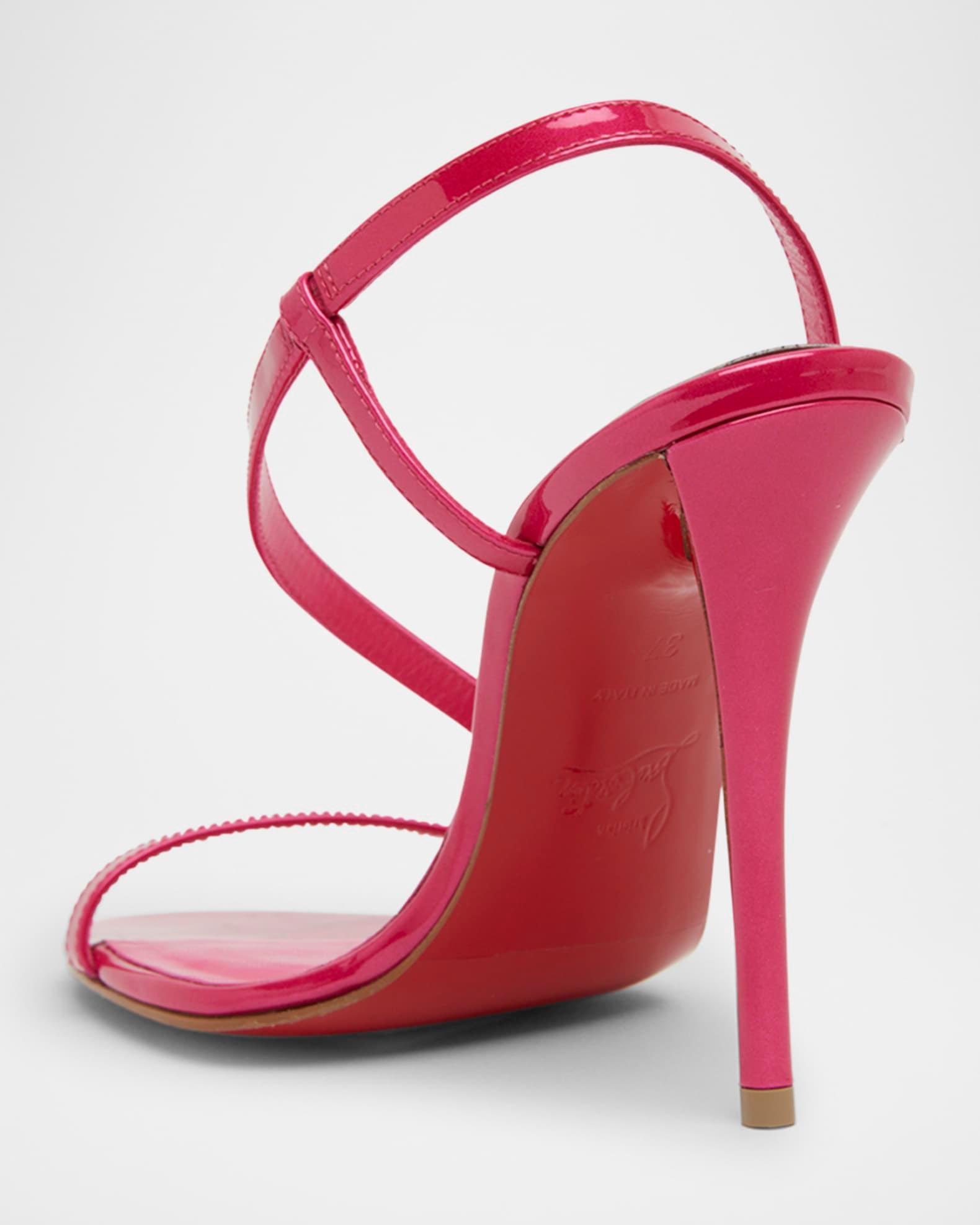Rosa Z Patent Red Sole Sandals Product Image