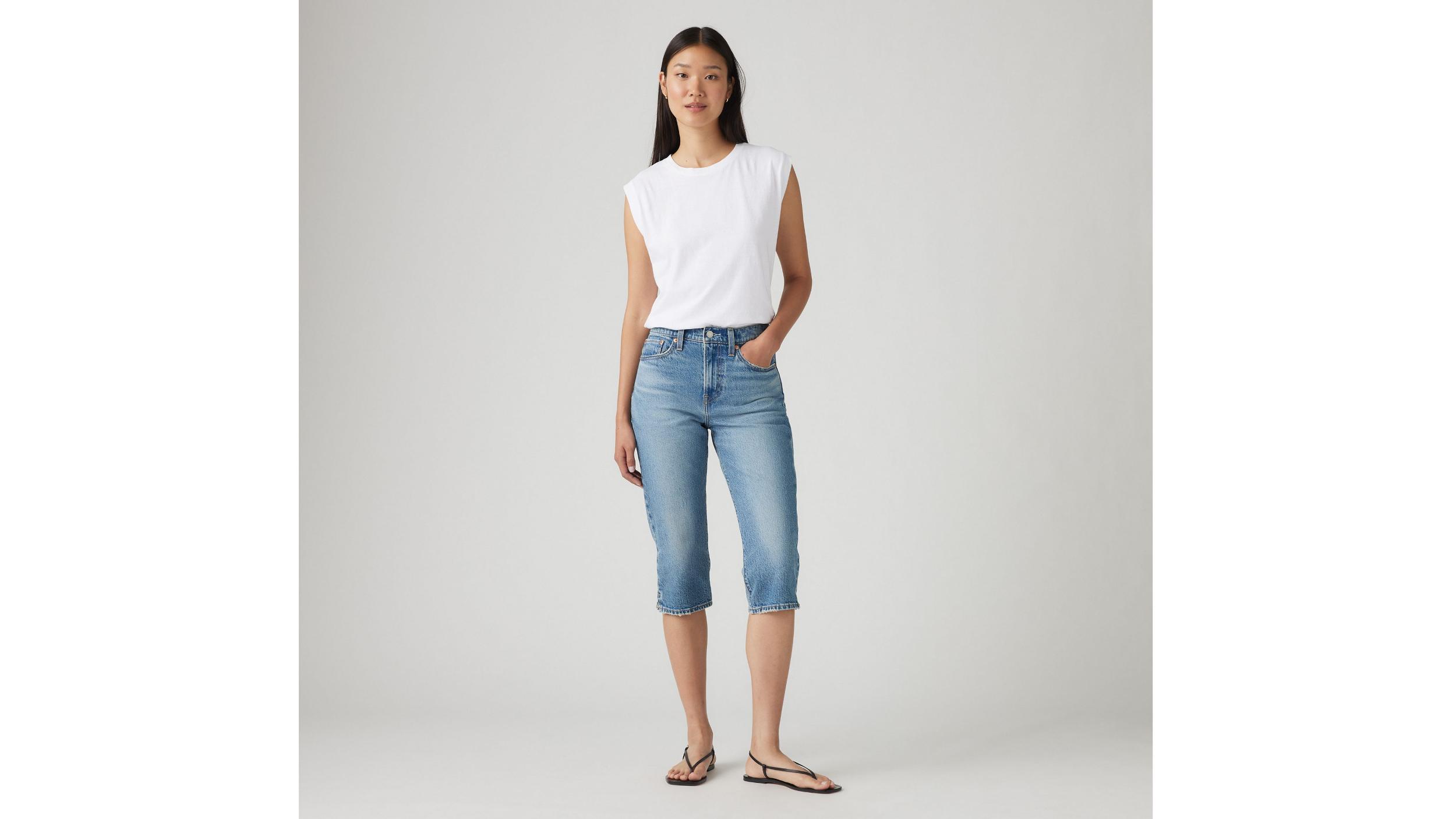Wedgie Capri Women's Jeans Product Image