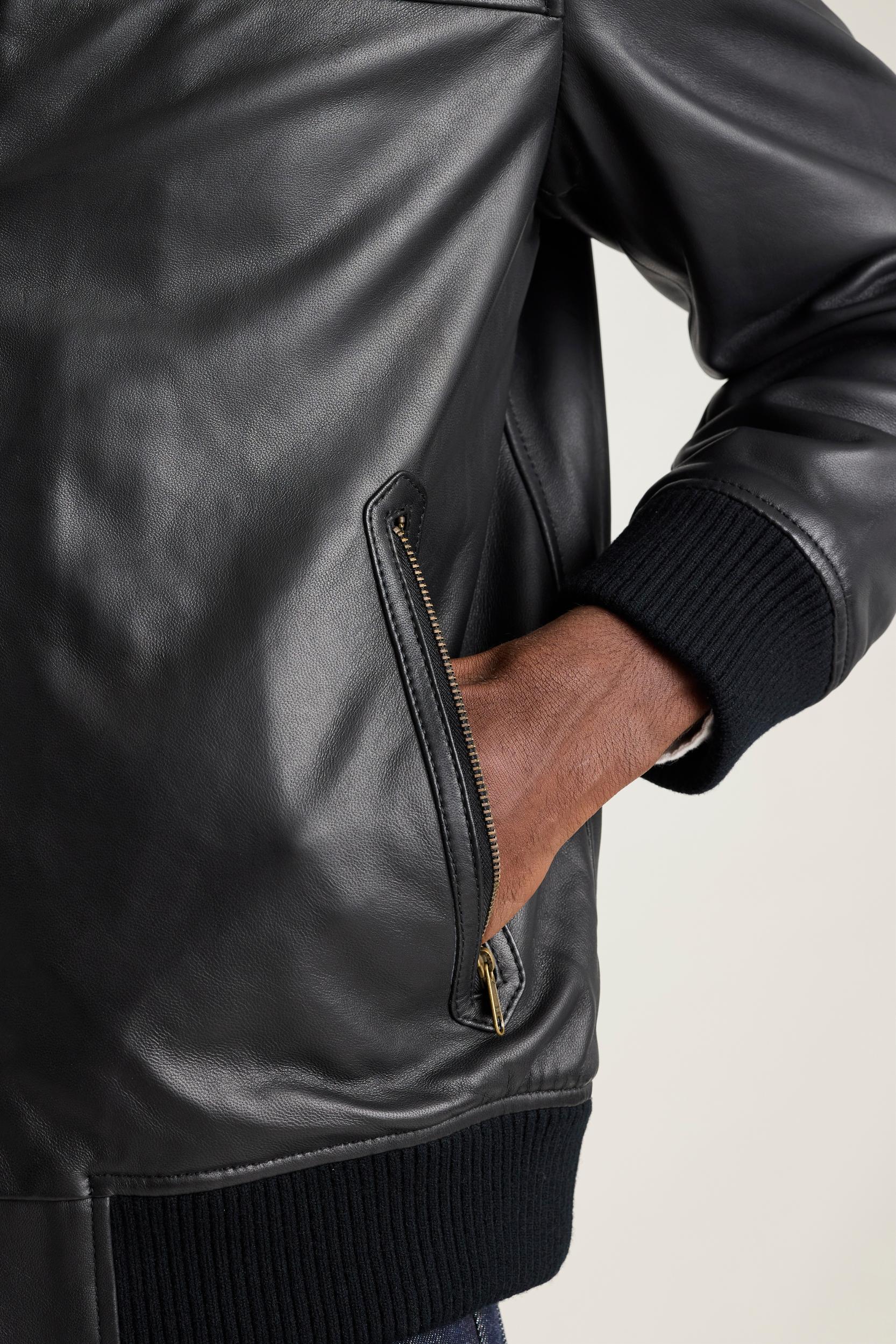 The Bowery Leather Bomber Product Image