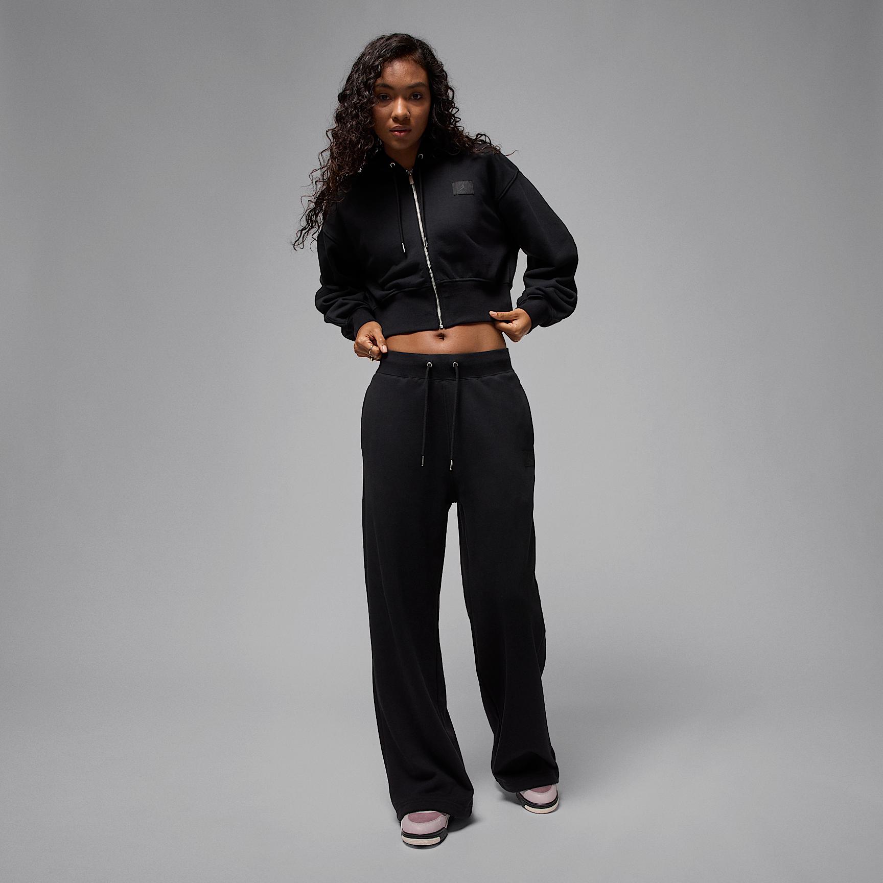Women's Jordan Flight Fleece French Terry Open-Hem Pants Product Image