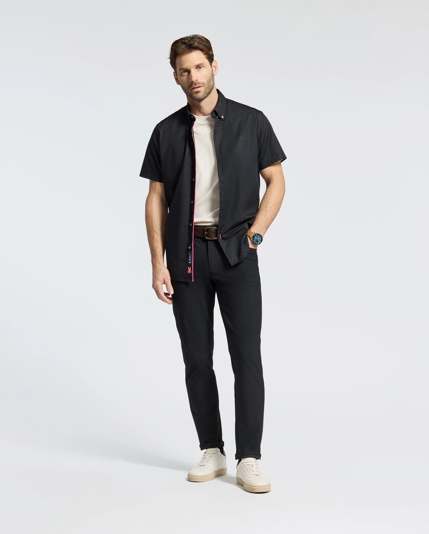 MENS GABRIEL SHORT SLEEVE SHIRT - B6Q351F200 Male Product Image