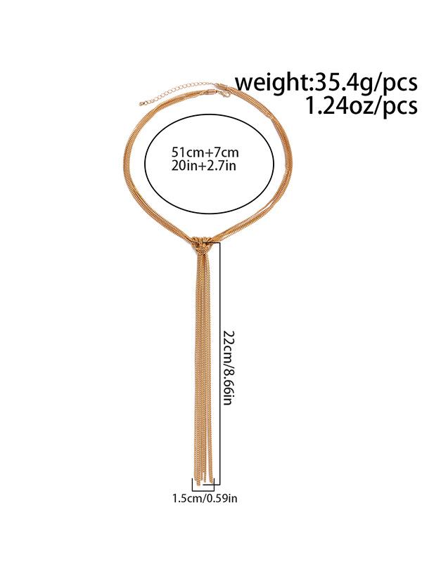 Tasseled Necklaces Accessories Product Image