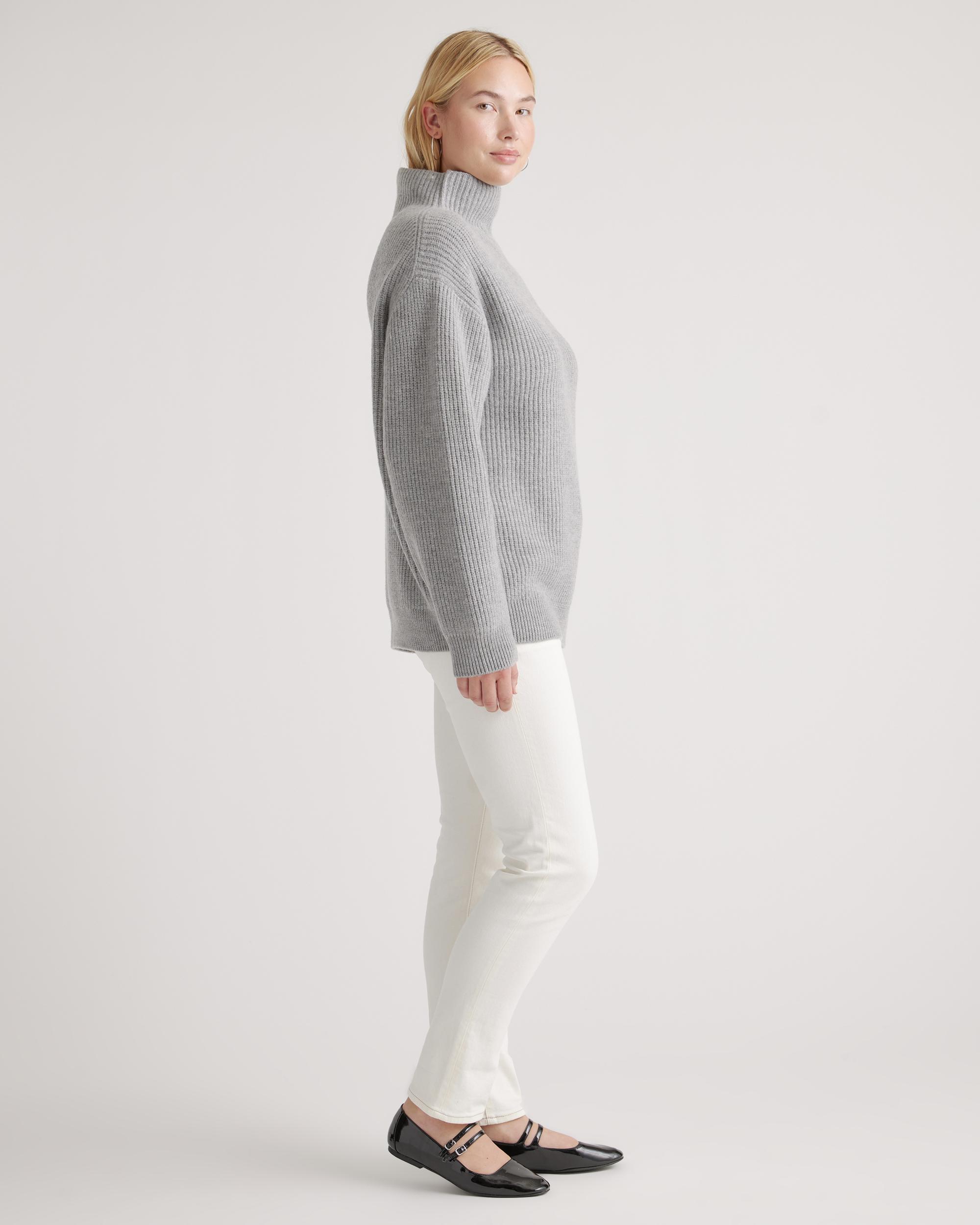 Quince | Women's Australian Merino Wool OverSized Turtleneck Sweater Product Image