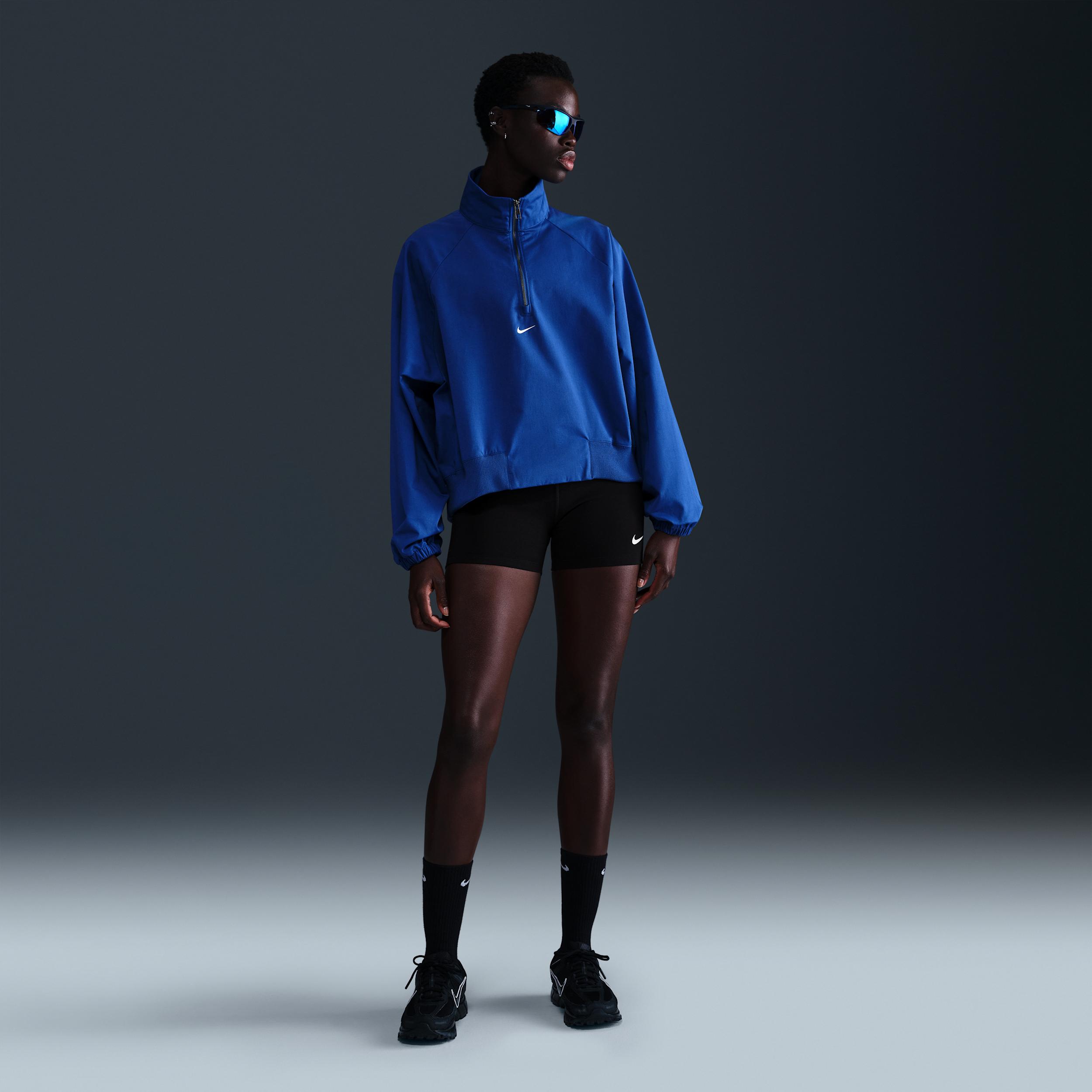 Nike Sportswear Collection Women's Oversized Twill 1/4-Zip Top Product Image