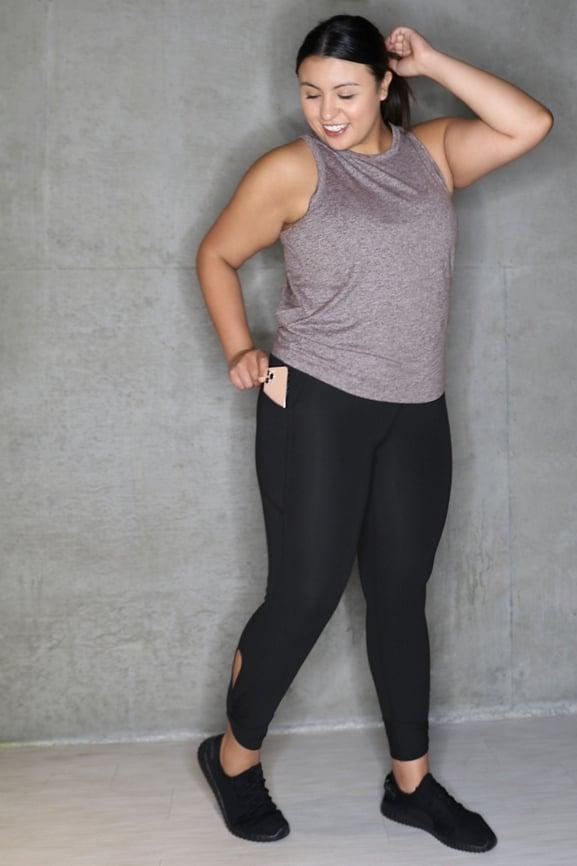 Oasis PureLuxe High-Waisted Twist 7/8 Legging Product Image