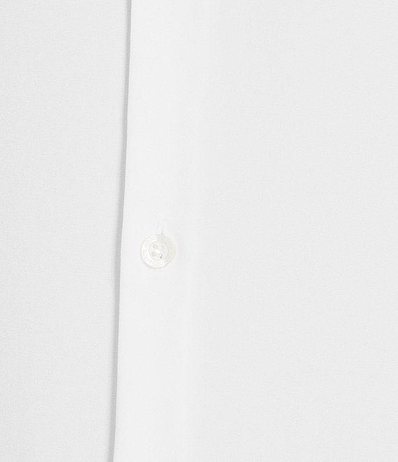 Murano Slim Fit Performance Stretch Solid Long Sleeve Woven Shirt Product Image