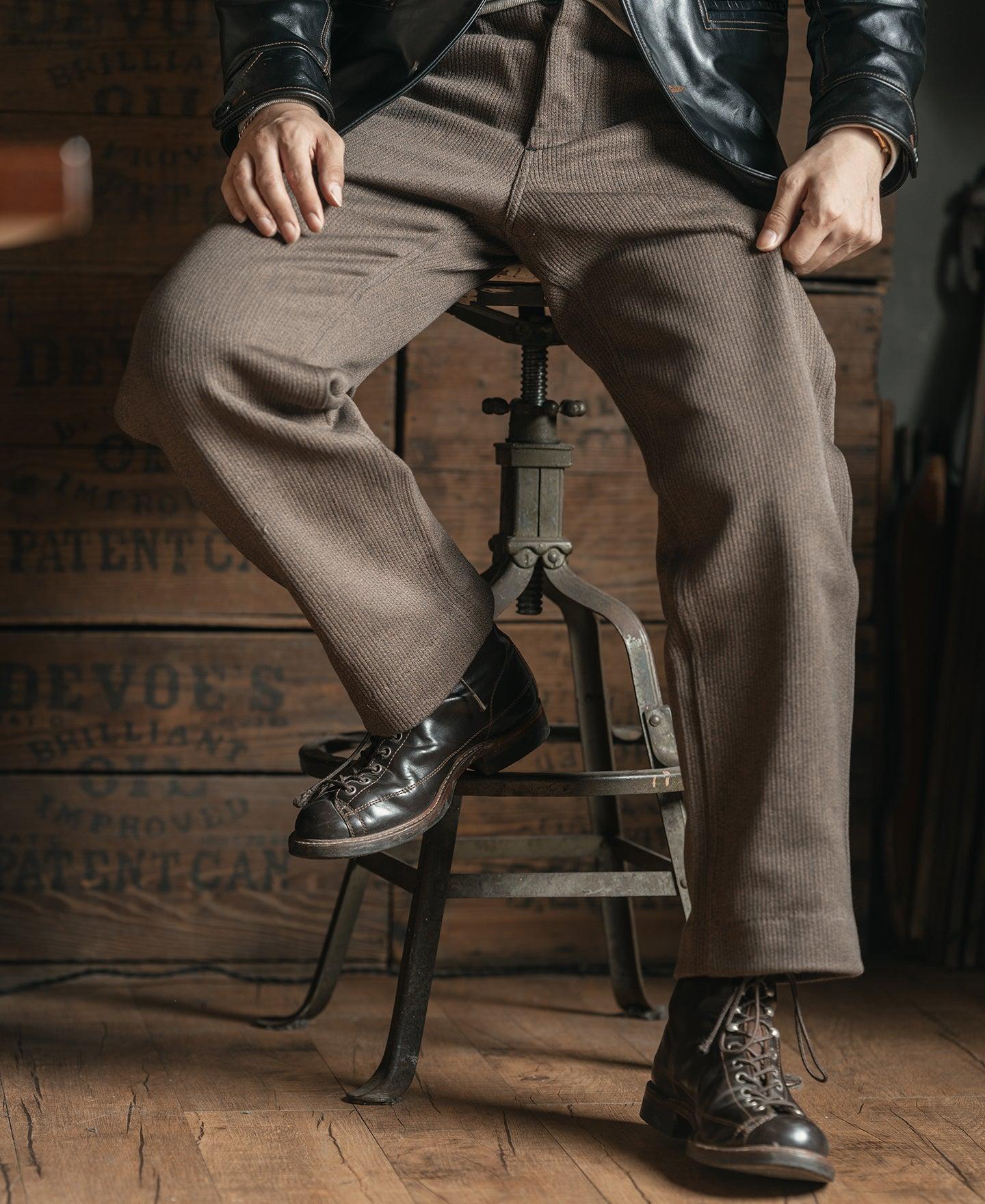 Lot 929 Pique Salt & Pepper Stripe Pants Product Image