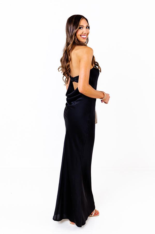 Glimpse Of Glamour Satin Maxi Product Image