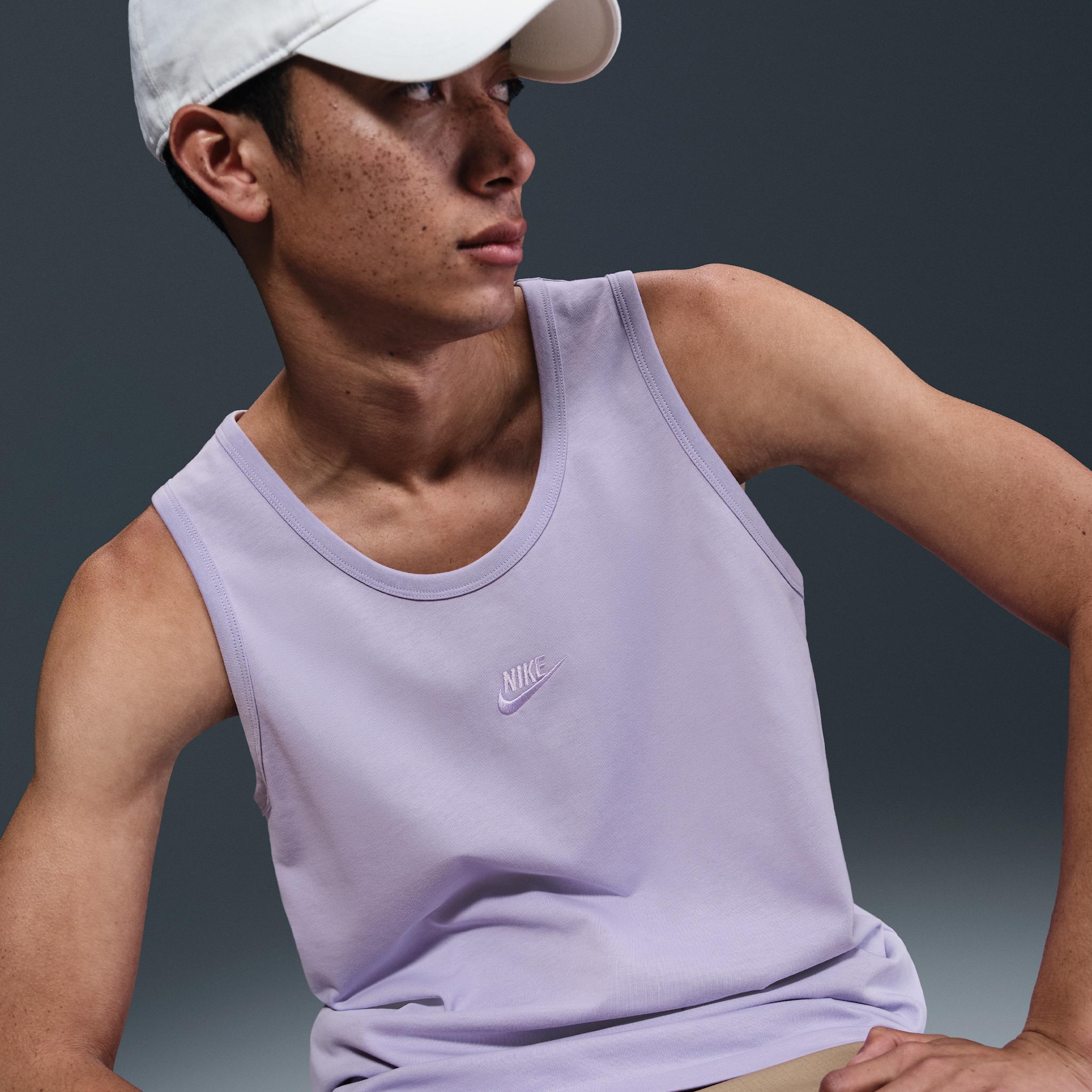 Mens Nike Sportswear Premium Essentials Tank Top | FD1290-515 Product Image
