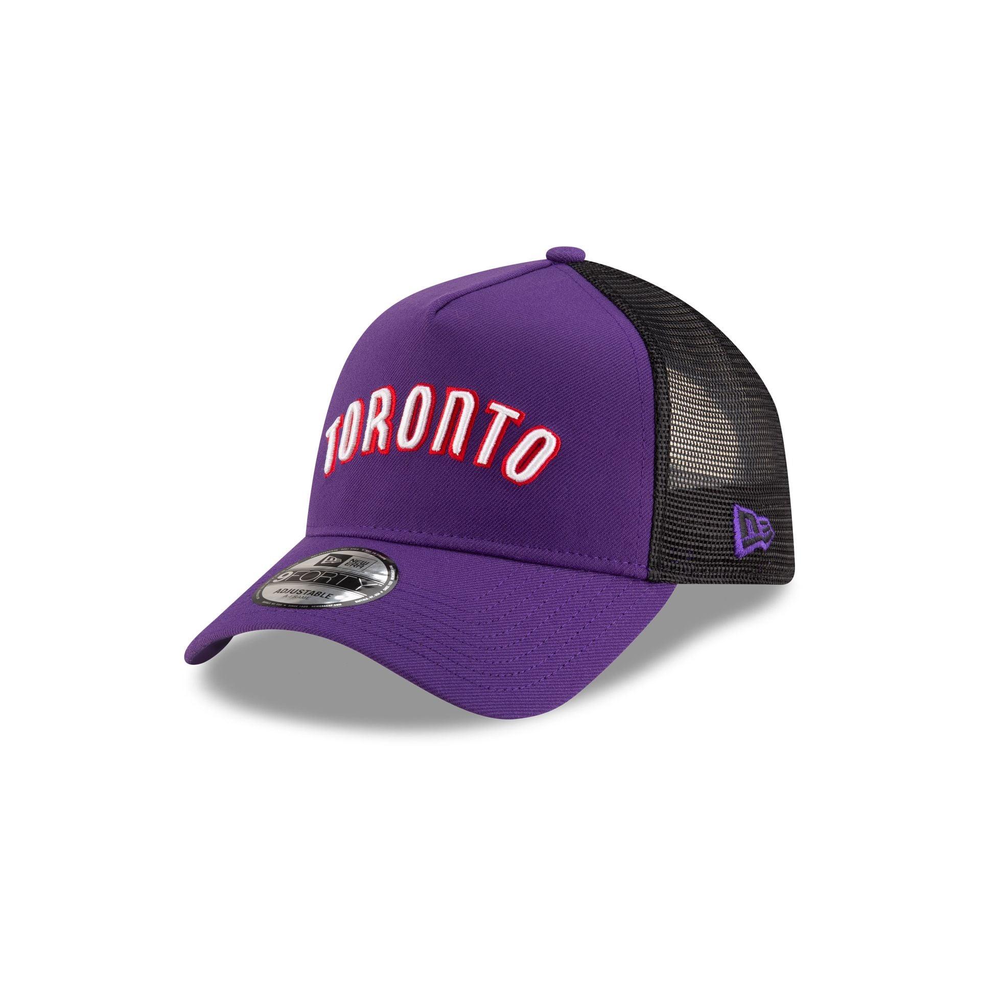 Toronto Raptors Classic Edition 9FORTY A-Frame Trucker Hat Male Product Image