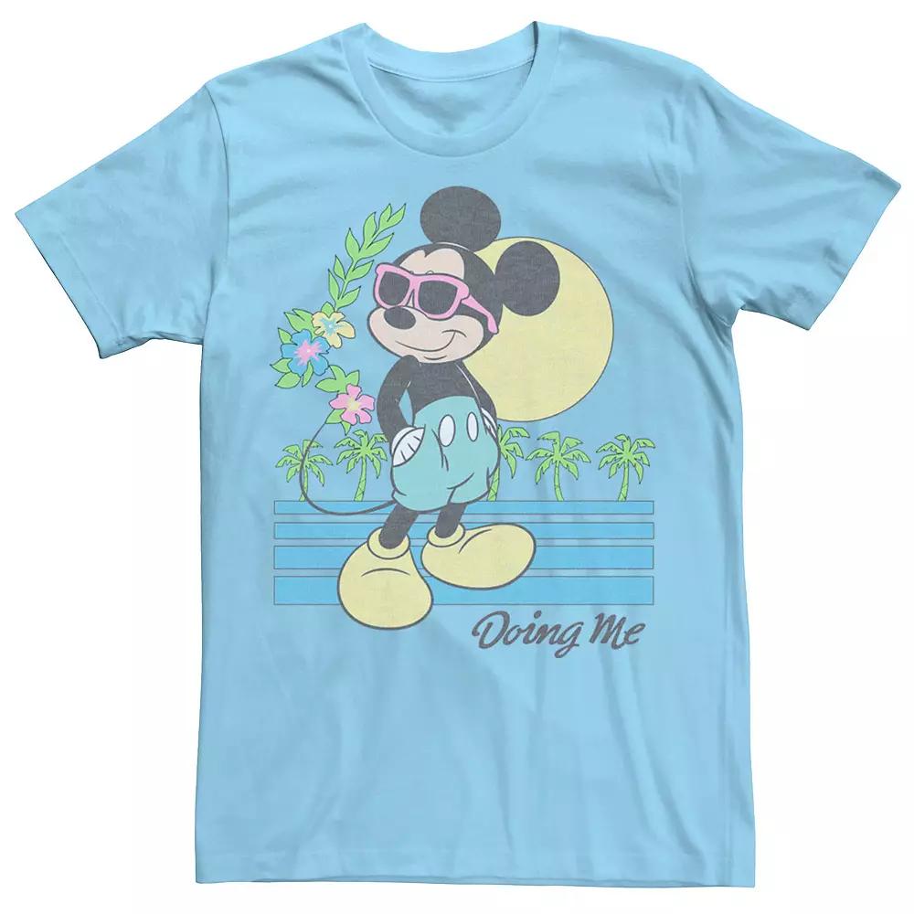 Disney's Mickey And Friends Mickey Mouse Men's Doing Me Sunset Tee,  Product Image