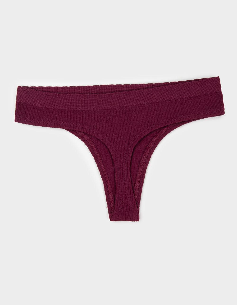 FULL TILT Seamless Thong - BUBBLEGUM Product Image
