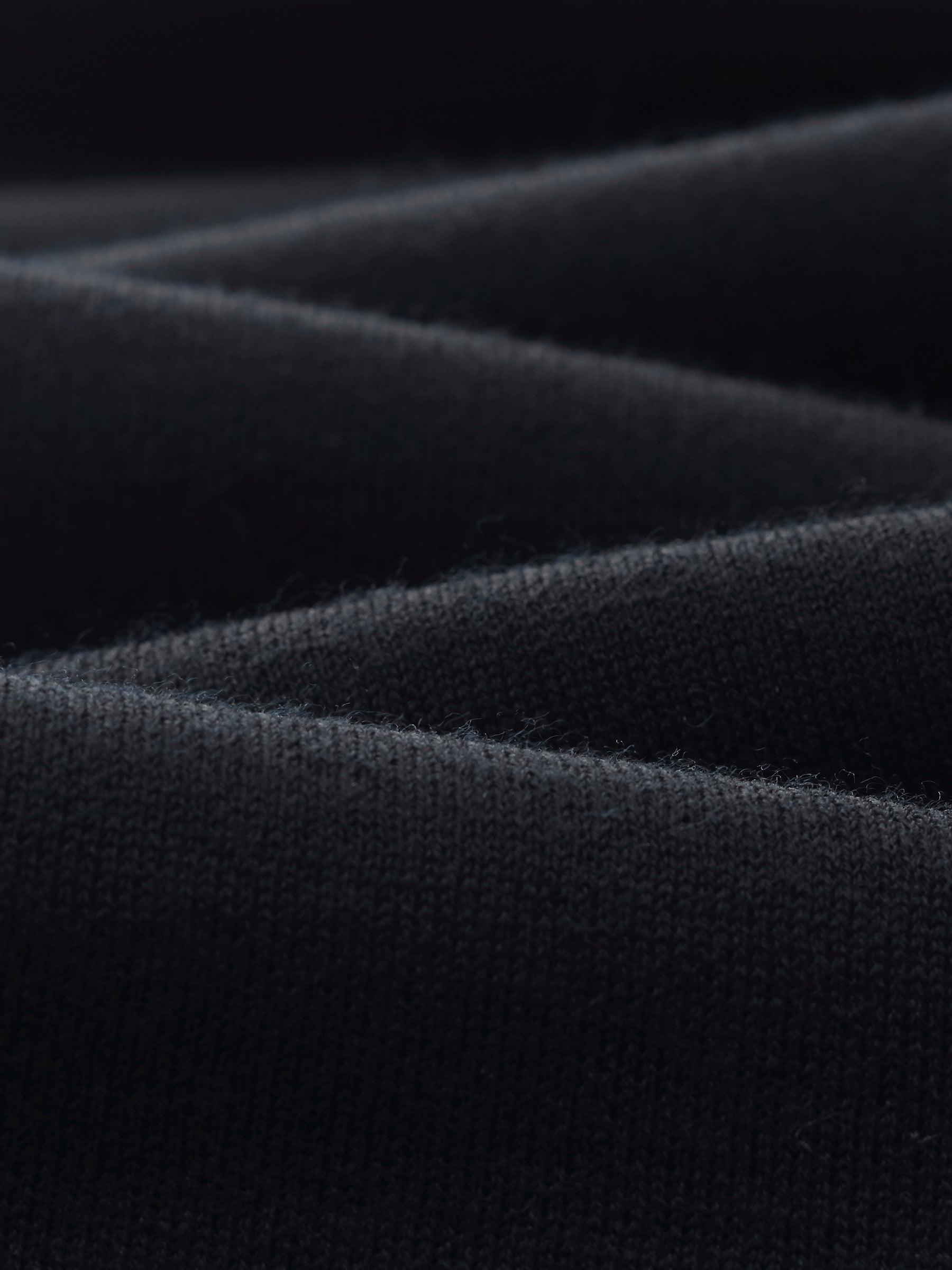 Wool Blend Drawstring Waist Women Straight Leg Knit Pants Product Image