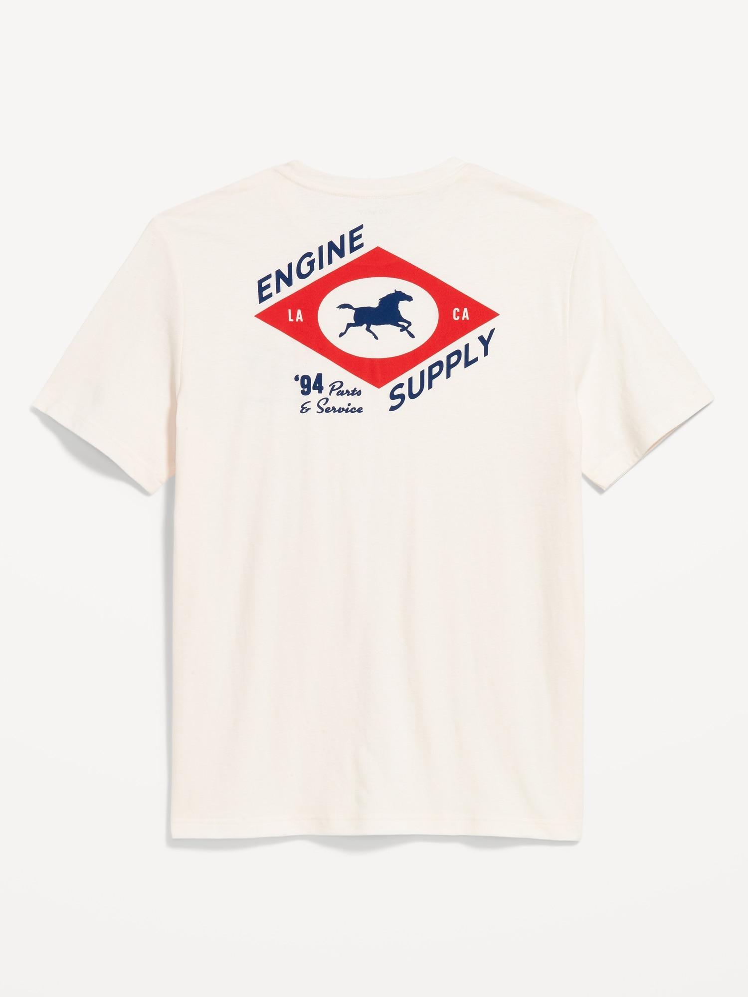 Crew-Neck Graphic T-Shirt Product Image