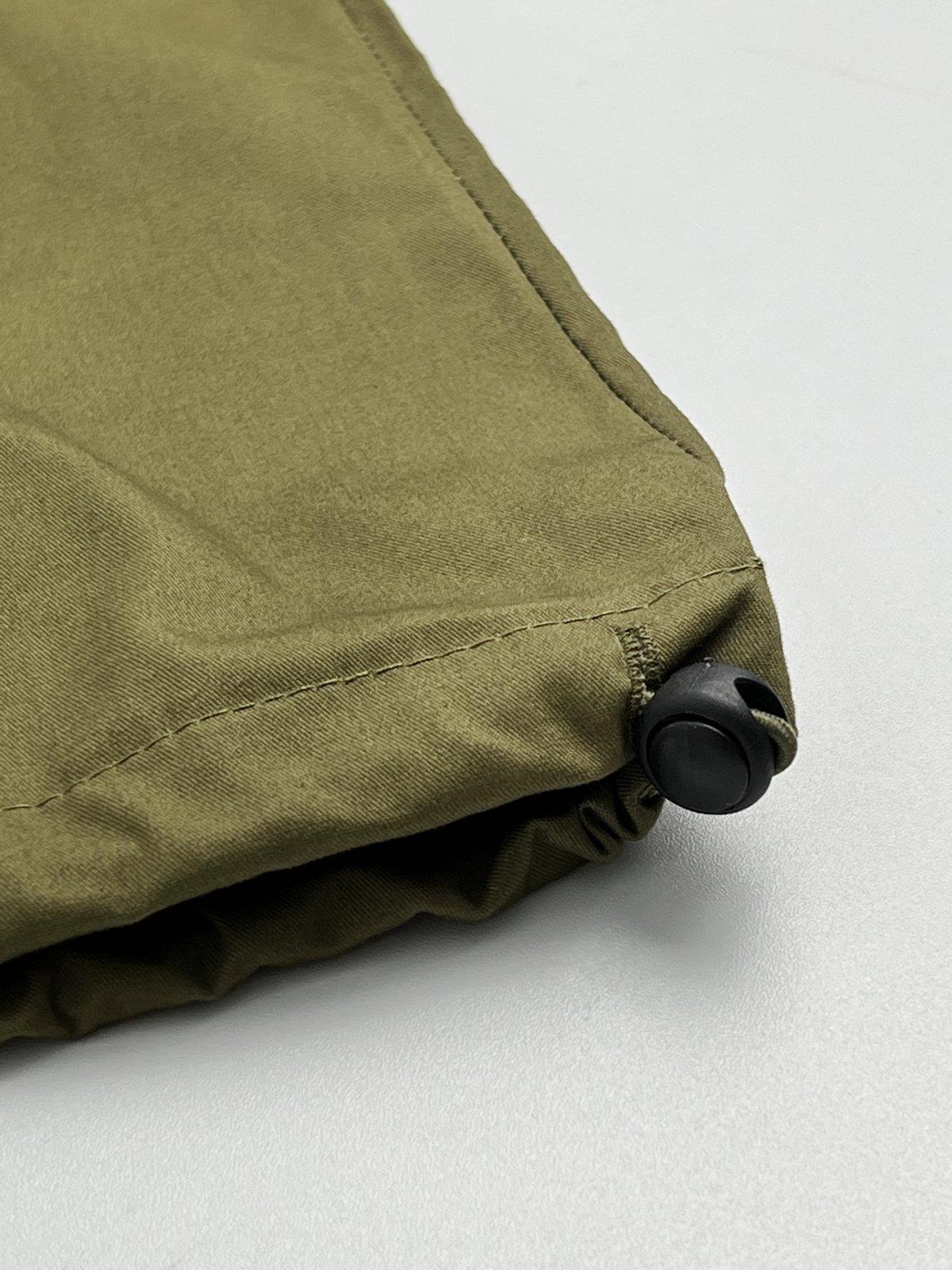 Size Friendly Low Waist Parachute Cargo Pants Product Image