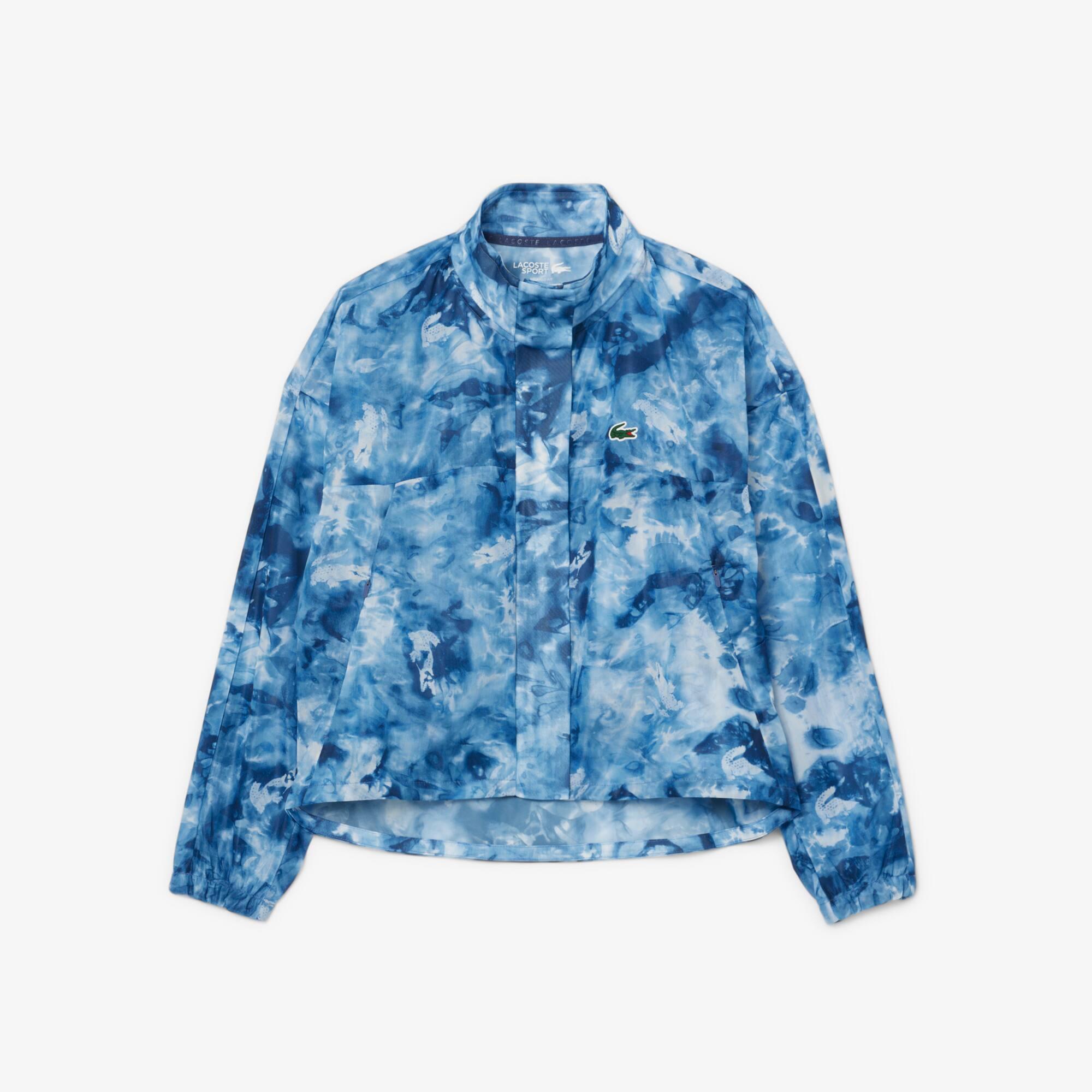 Lightweight Crocodile Print Tennis Jacket Product Image