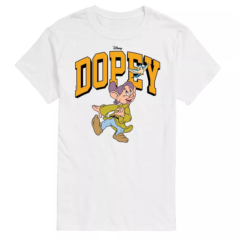 Disney Princess Big & Tall Dopey Easily Distracted Graphic Tee, Men's,  Product Image