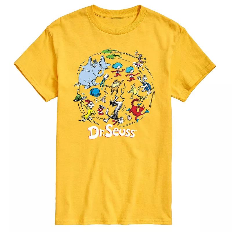 Men's Dr. Seuss Pattern Tee,  Product Image