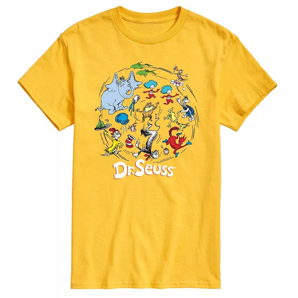 Men's Dr. Seuss Pattern Tee,  Product Image