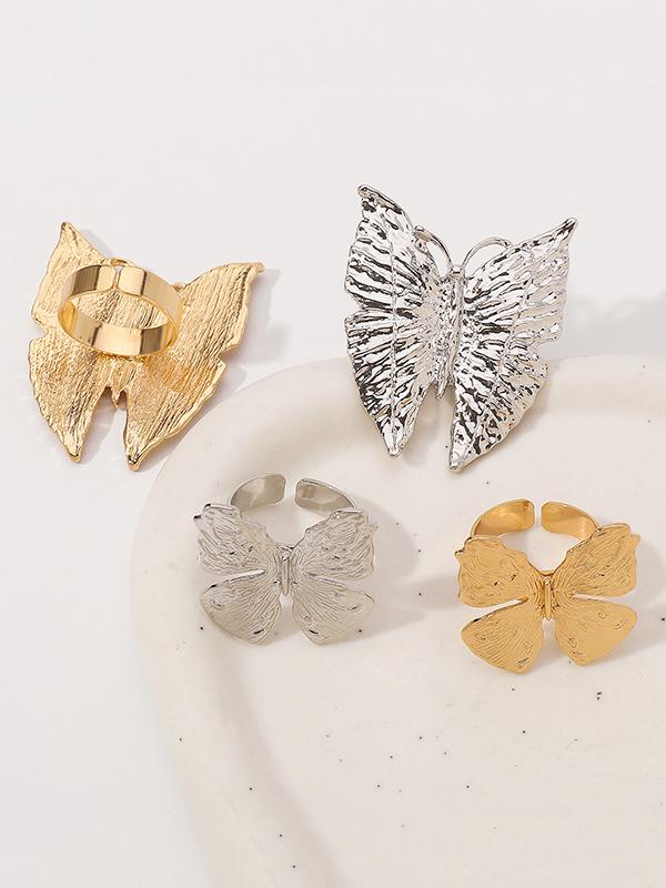 Butterfly Shape Ringent Rings Accessories Product Image